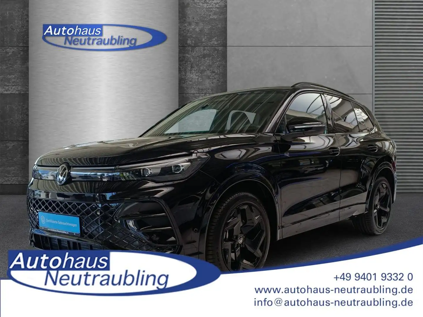 Volkswagen Tiguan 2.0 TDI "R-LINE"150 PS DSG+NEUES MODELL+NAVI+SHZ+P Schwarz - 1
