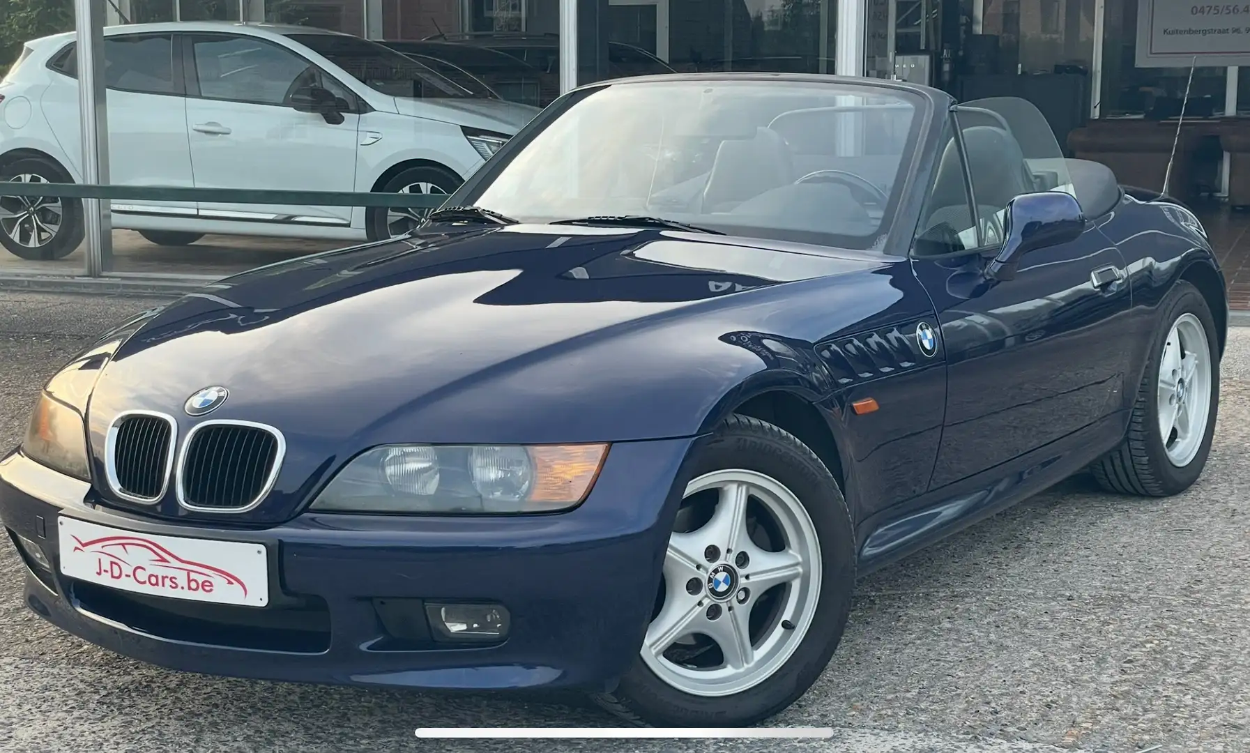 BMW Z3 Z3 roadster 1.9 met slechts 102601km!!!! Blauw - 1