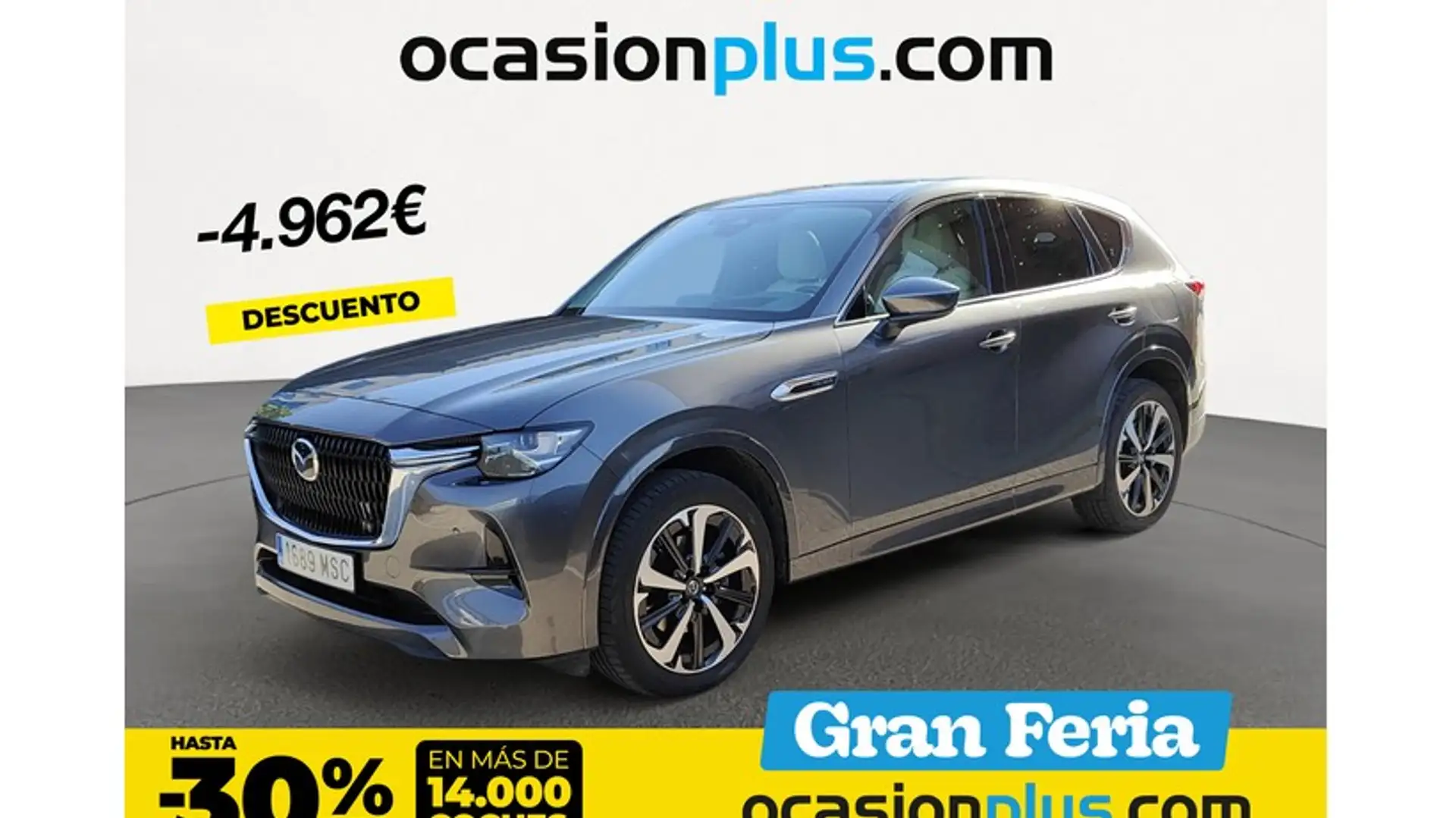 Mazda CX-60 3.3L e-Skyactiv-D MHEV Takumi 4WD 187kW Aut. Gris - 1