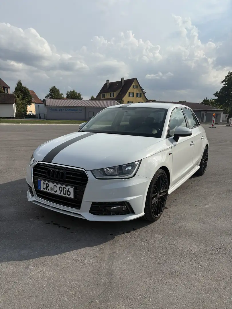 Audi A1 1.4 TFSI Sportback design Weiß - 1