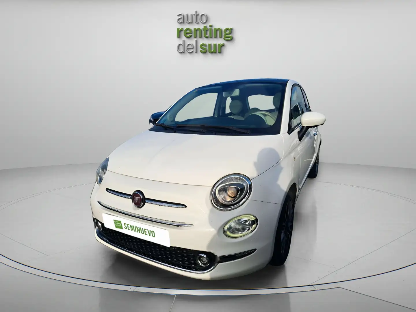 Fiat 500 1.2 Lounge Blanc - 1