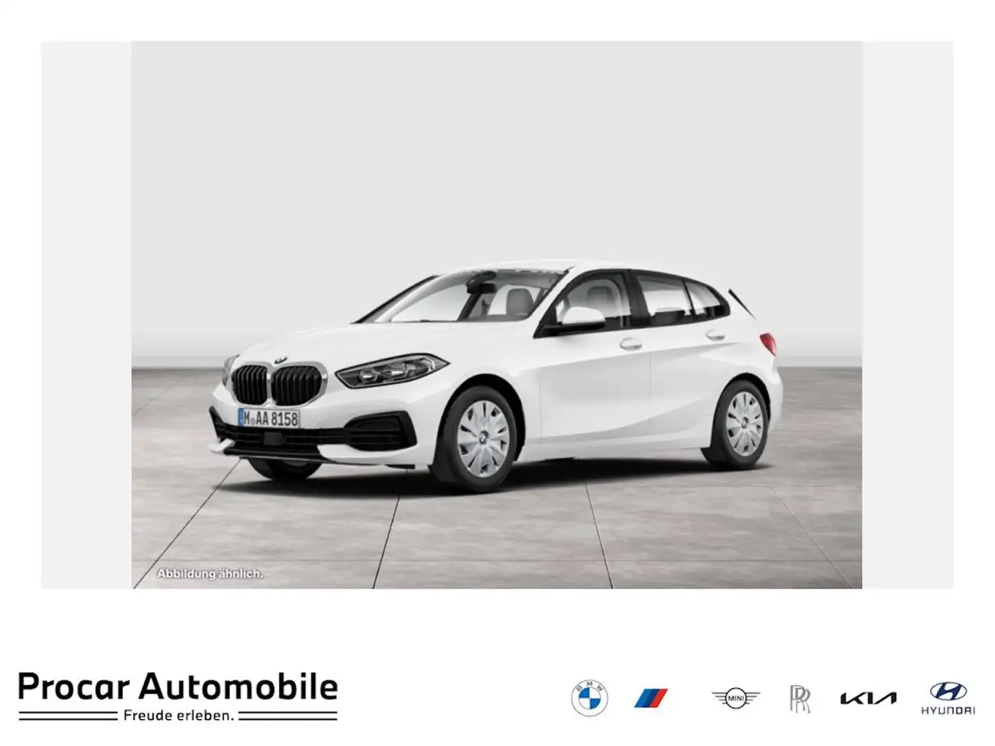 BMW 116 i NAVI+PDC+DAB+SHZ+KLIMA+ALU Weiß - 1