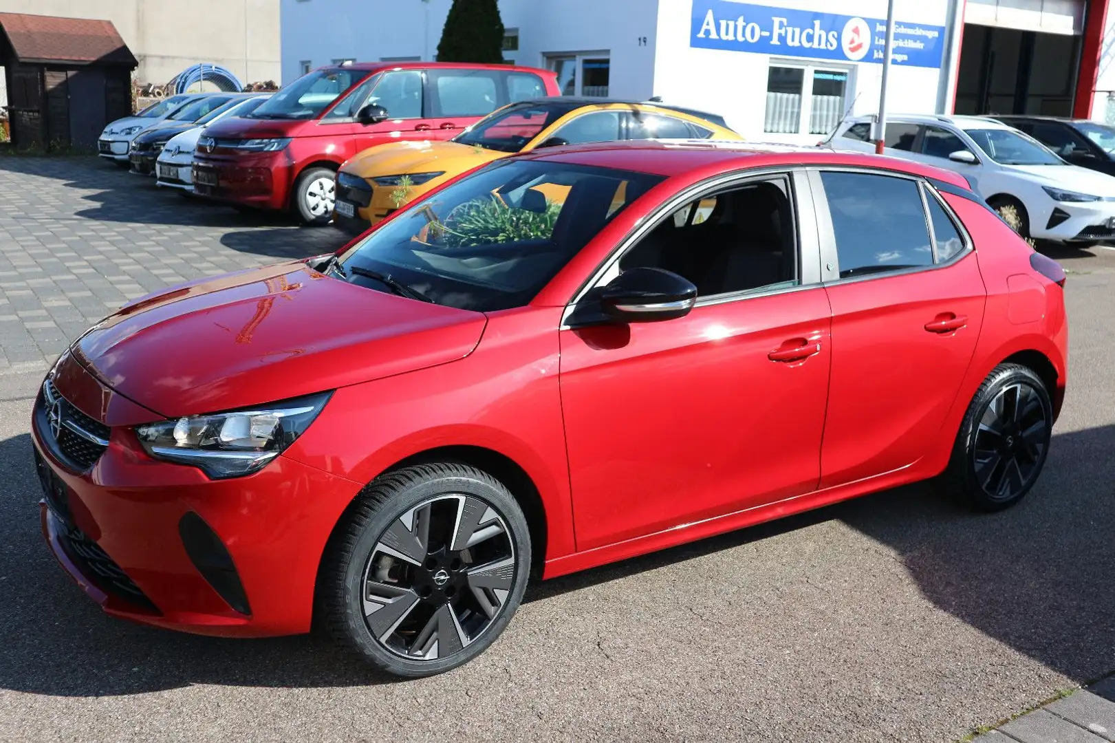 Opel Corsa -e F Edition 11kW Lader PDC SHZ TEMPOMAT Rot - 1