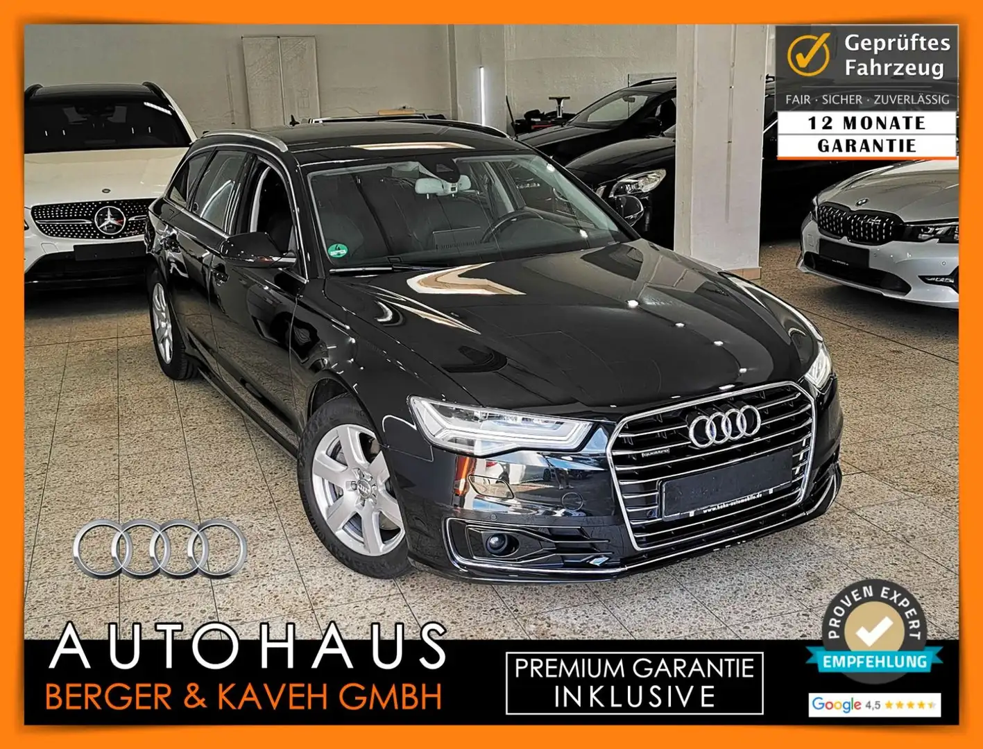 Audi A6 AVANT 3.0 V6 QUATTRO | MATRIX +[12M GARANTIE] Schwarz - 1