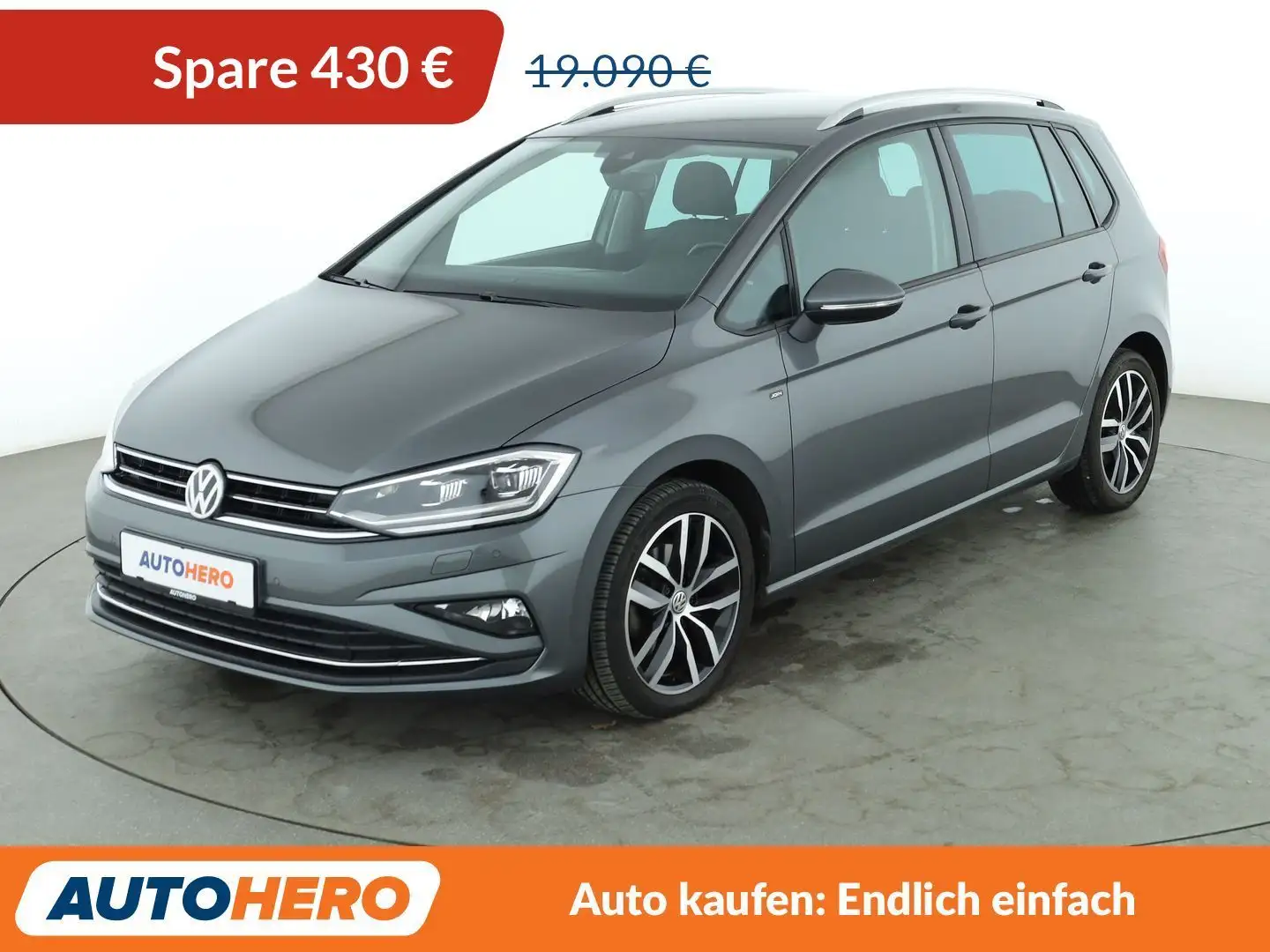 Volkswagen Golf 1.5 TSI ACT Join Aut.*NAVI*LED*CAM*PDC*SHZ*ACC*SHZ Grau - 1