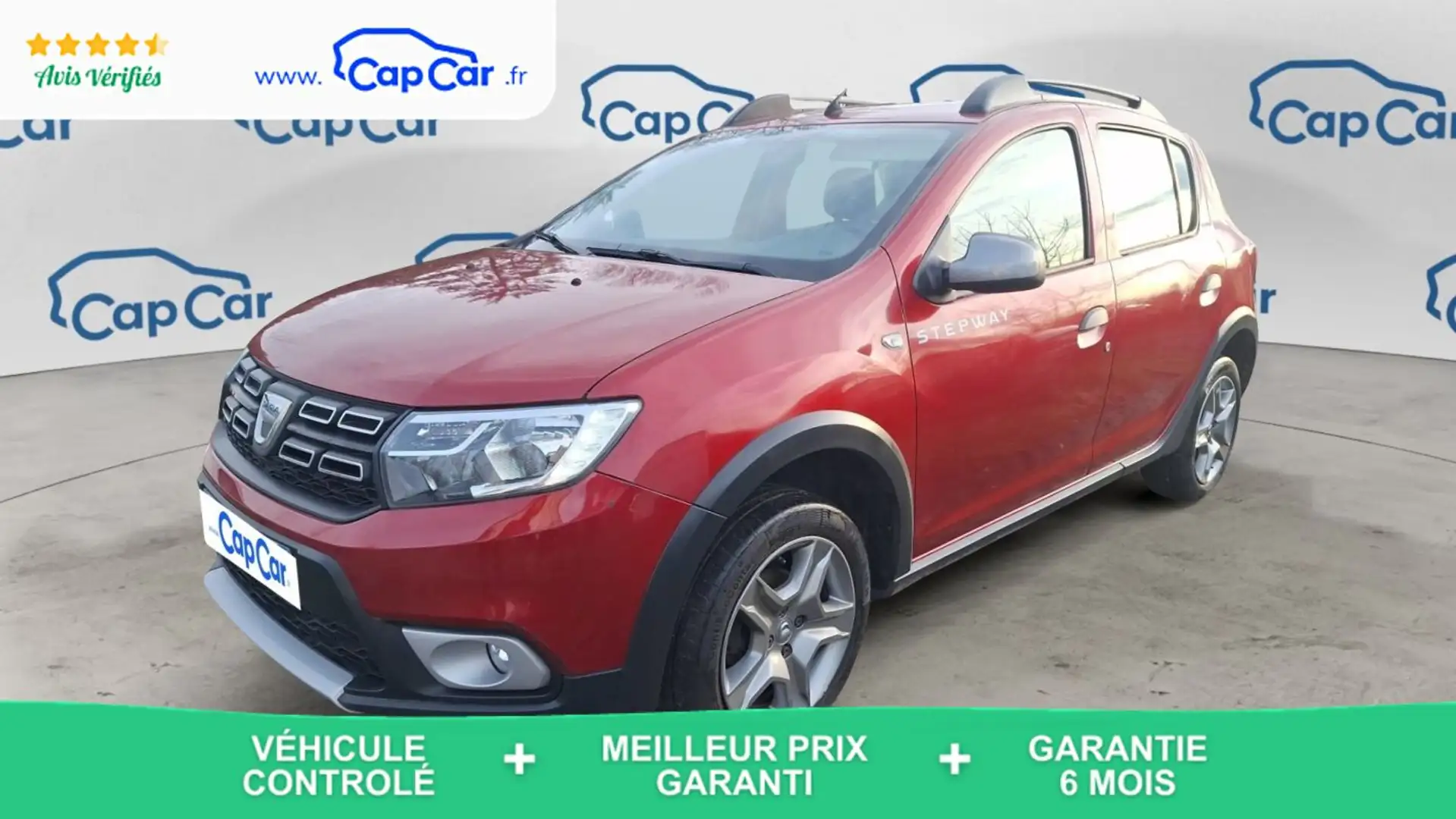 Dacia Sandero II 1.0 SCe 75 Stepway Urban Rouge - 1