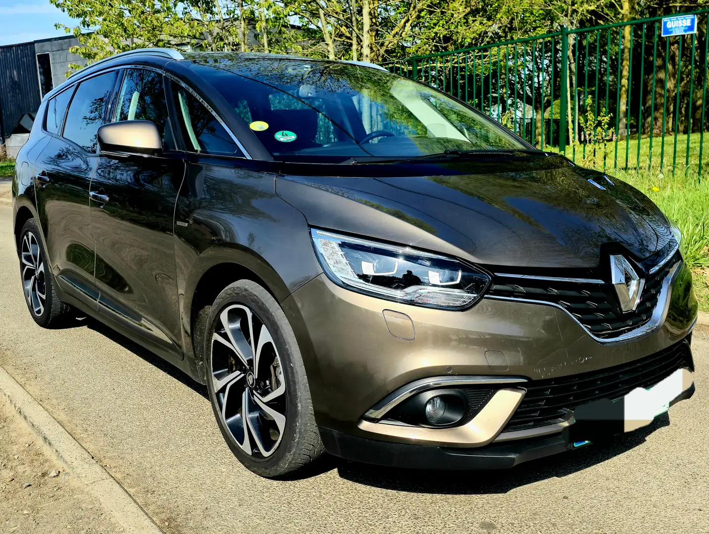 Renault Grand Scenic 1.6 dCi Bose Edition * AUTO * 7 PLACES * GARANTIE* Grijs - 1