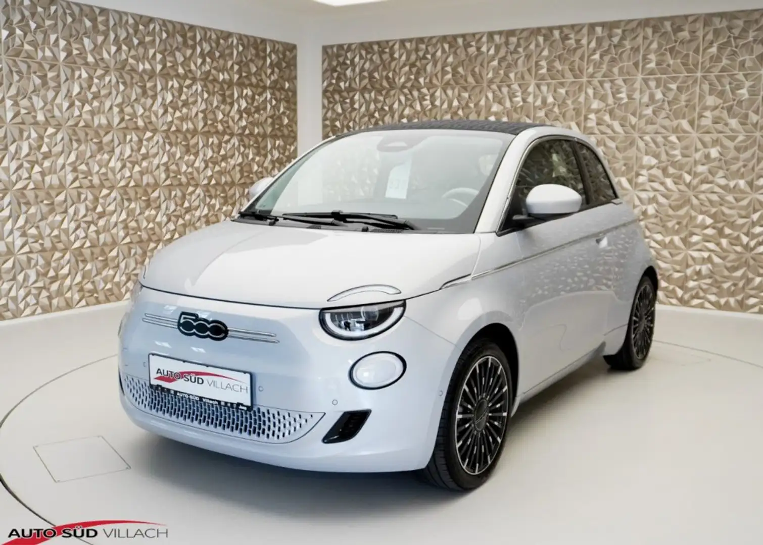 Fiat 500e Cabrio 42 KWH la Prima Blau - 2