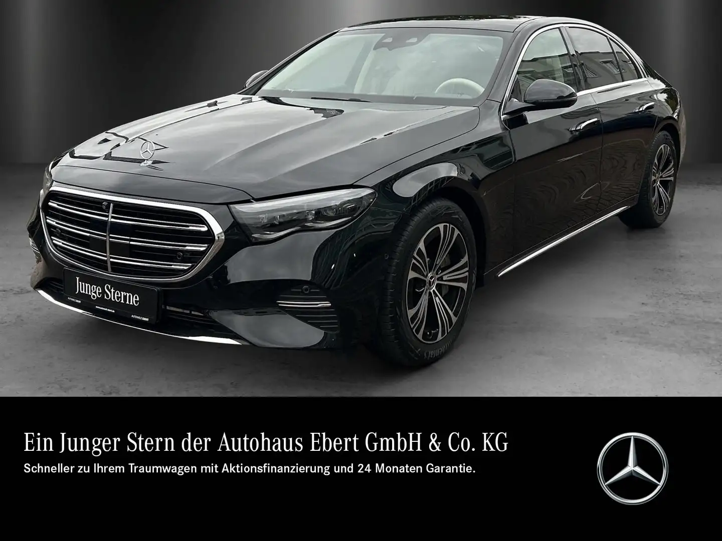 Mercedes-Benz E 220 E220d 4M Exlu Prem+ DISTRO Massage AHK Hyper HAL Noir - 1