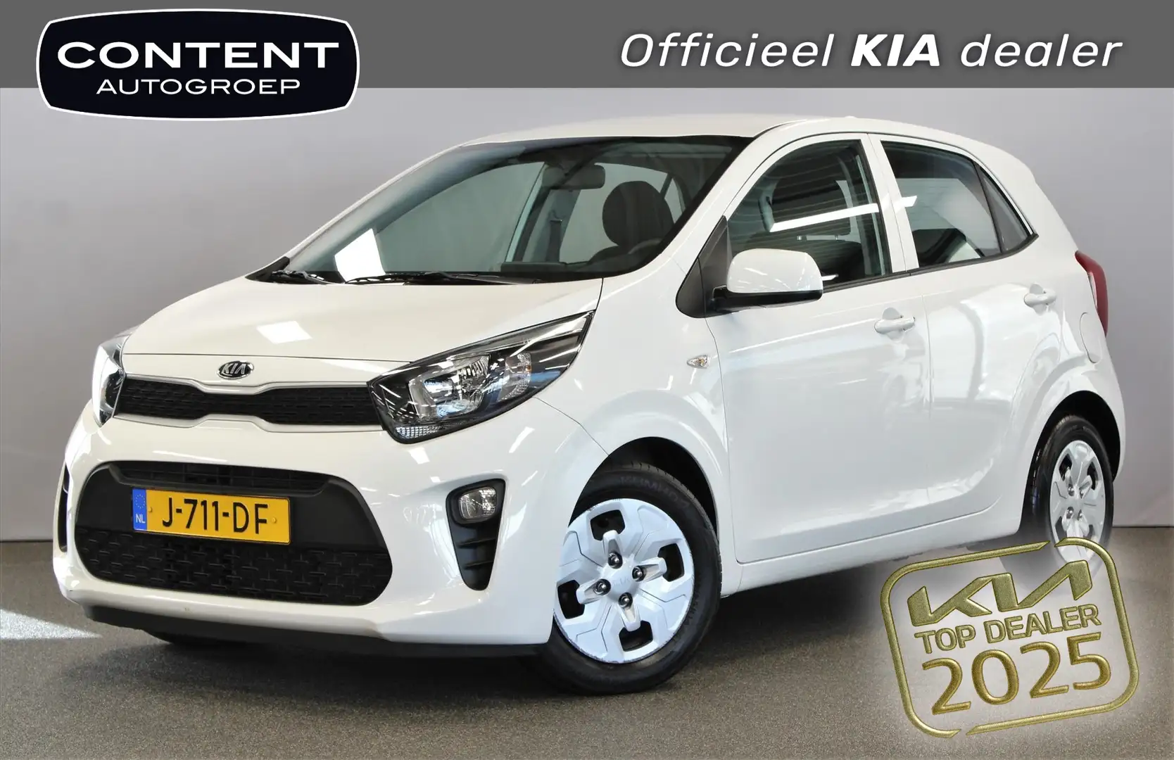 Kia Picanto 1.0 MPi 67pk 4-zits ComfortPlusLine Wit - 1