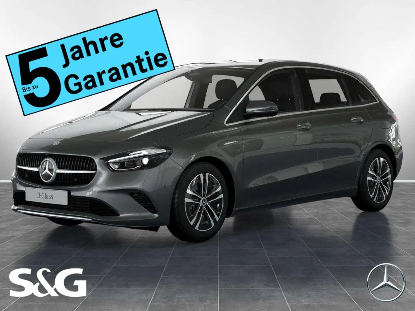 Mercedes-Benz B 180 PROGRESSIVE MBUX+360°+M-LED+Distro+Totwink Gris - 1