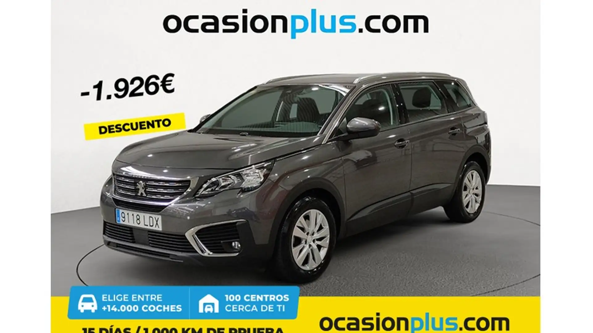 Peugeot 5008 1.6 BlueHDi Active 120 Zilver - 1