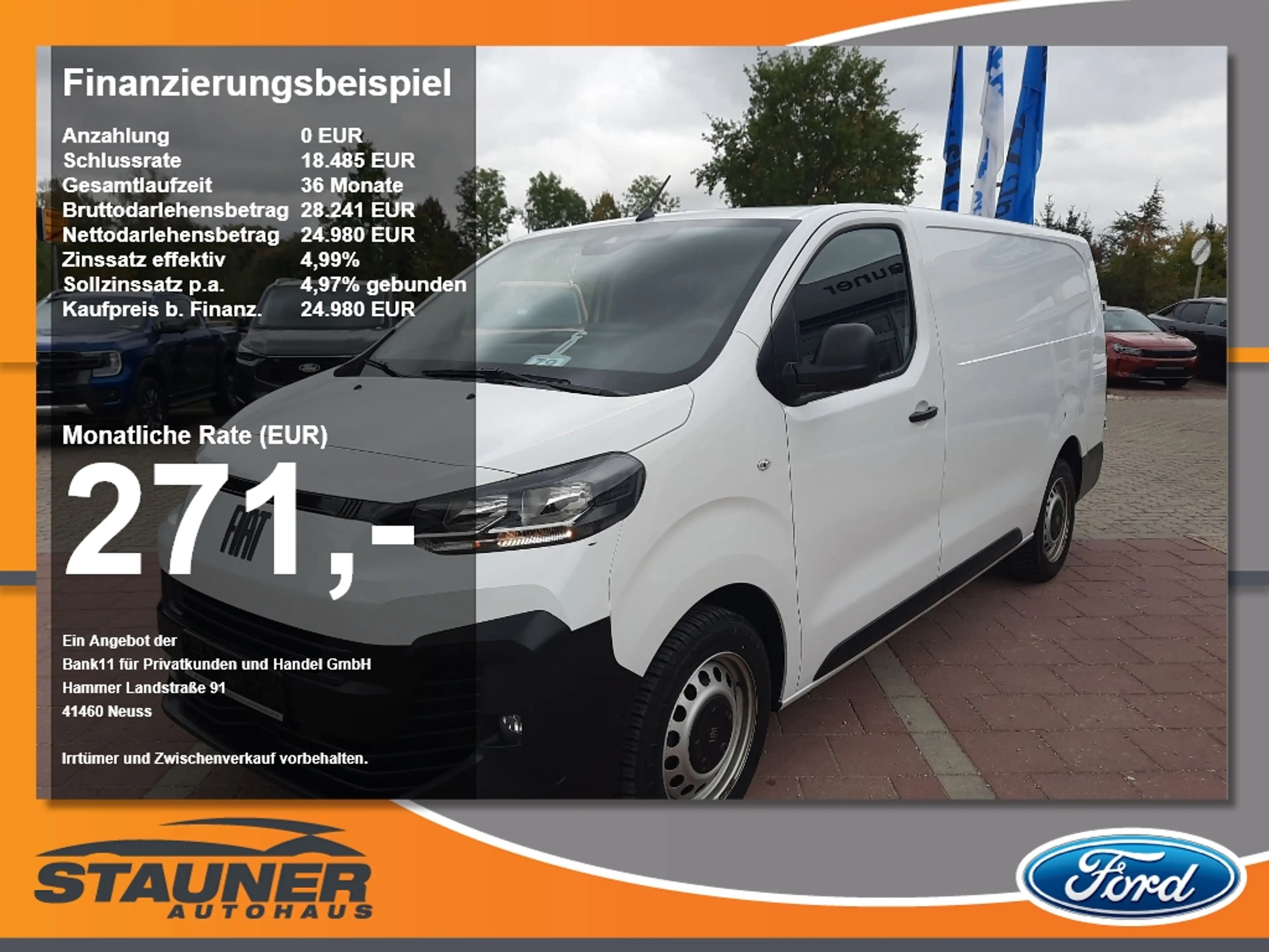 Fiat Scudo Kasten 2.0 BlueHDi L3 Kamera Navi DAB