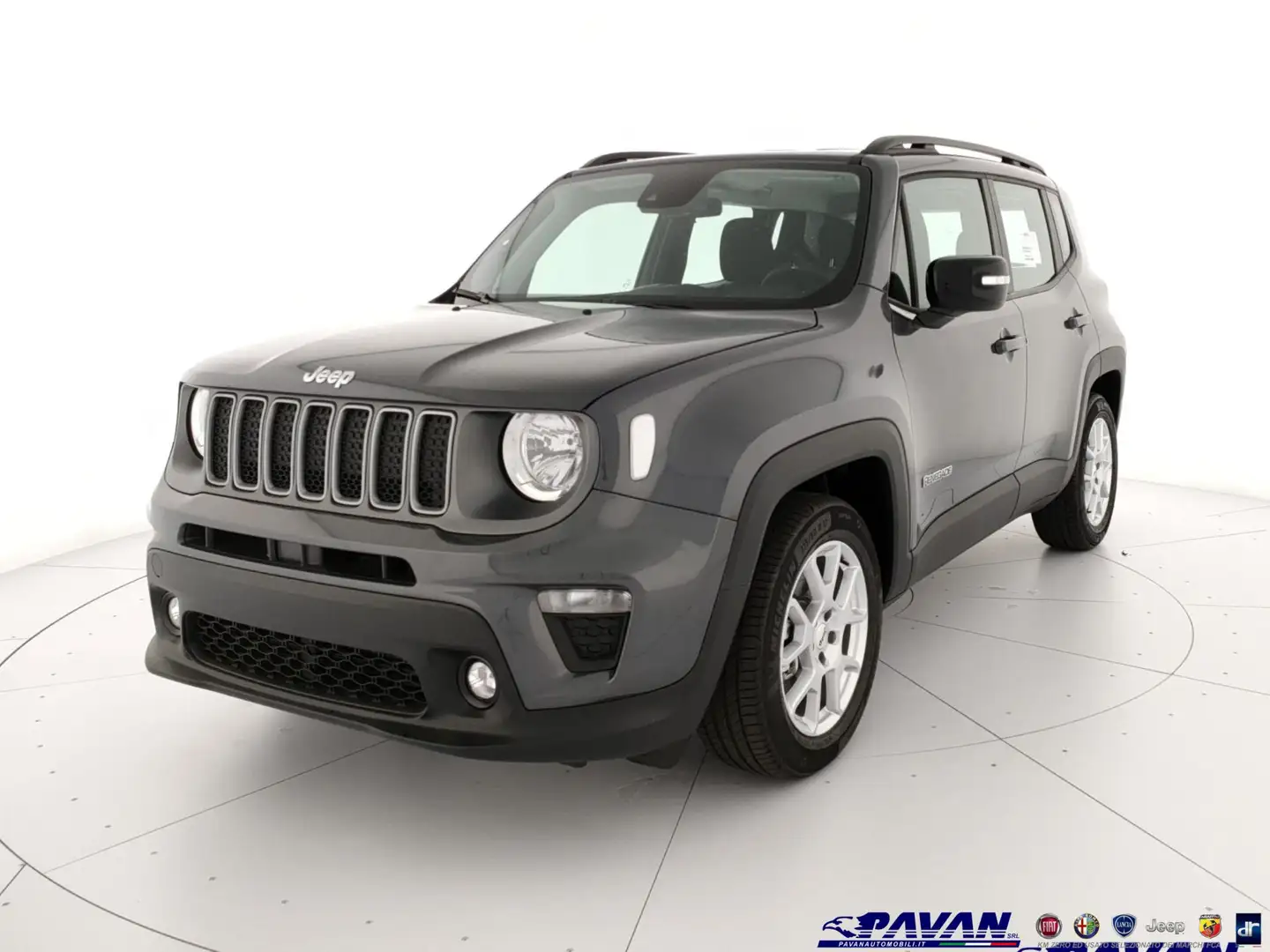 Jeep Renegade 1.5 Turbo T4 MHEV Limited Grijs - 1