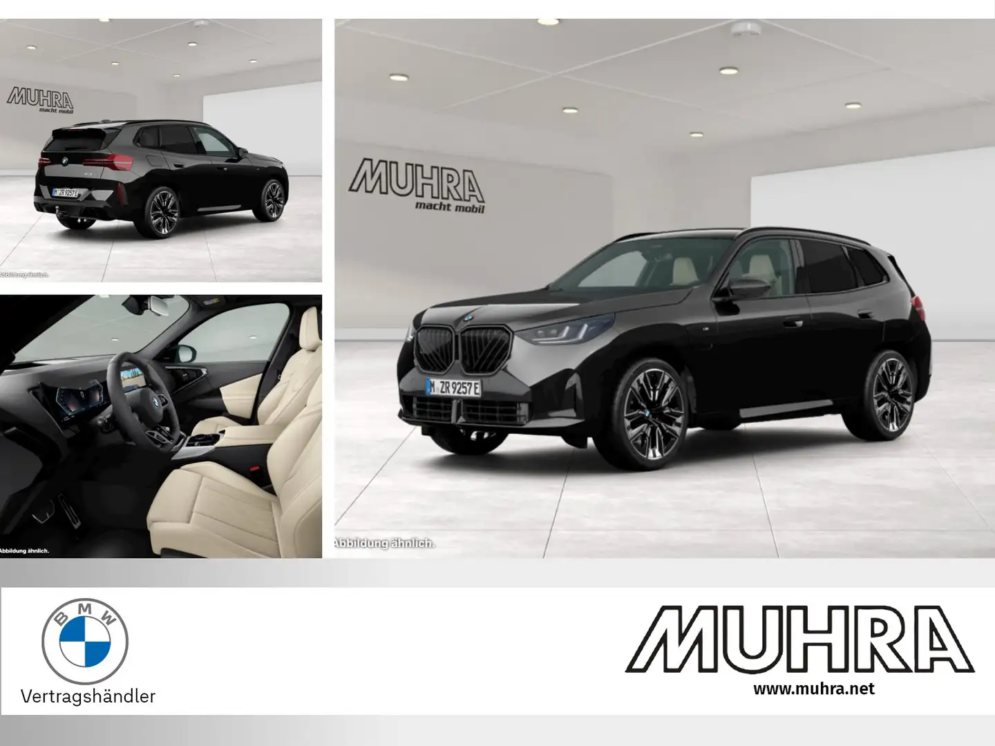 BMW X3 30e xDrive M Sport Pro 21" AHK Pano Sitzbelüft. Le Schwarz - 1