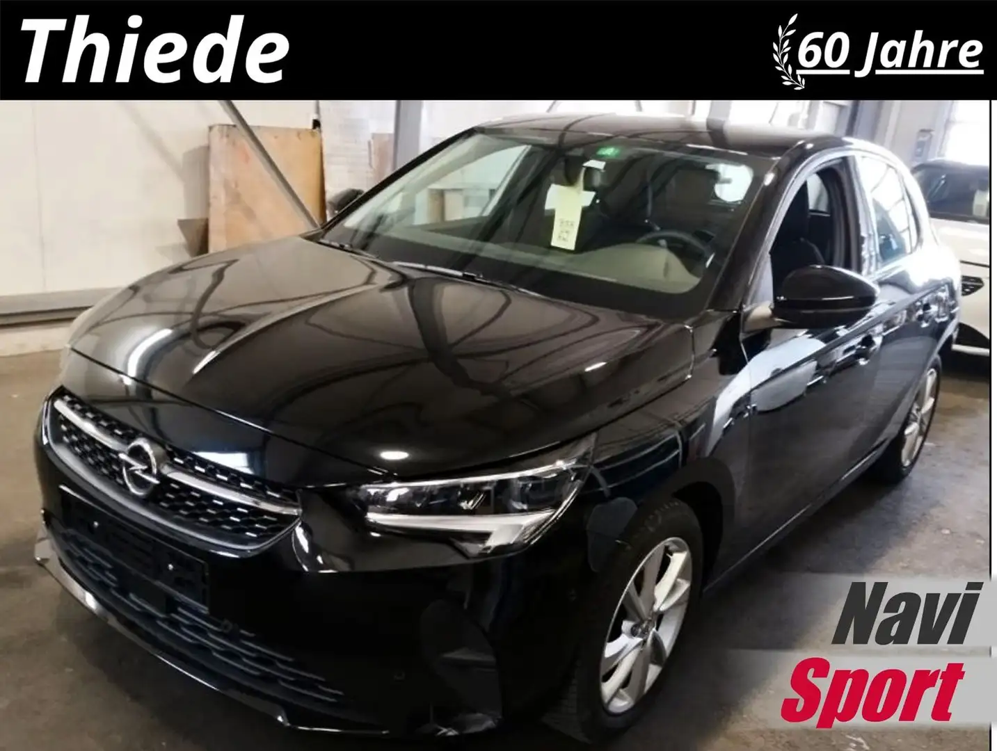 Opel Corsa F 1.2 ELEGANCE NAVI/LED/SPORT/SH//VIRT/DAB Noir - 1