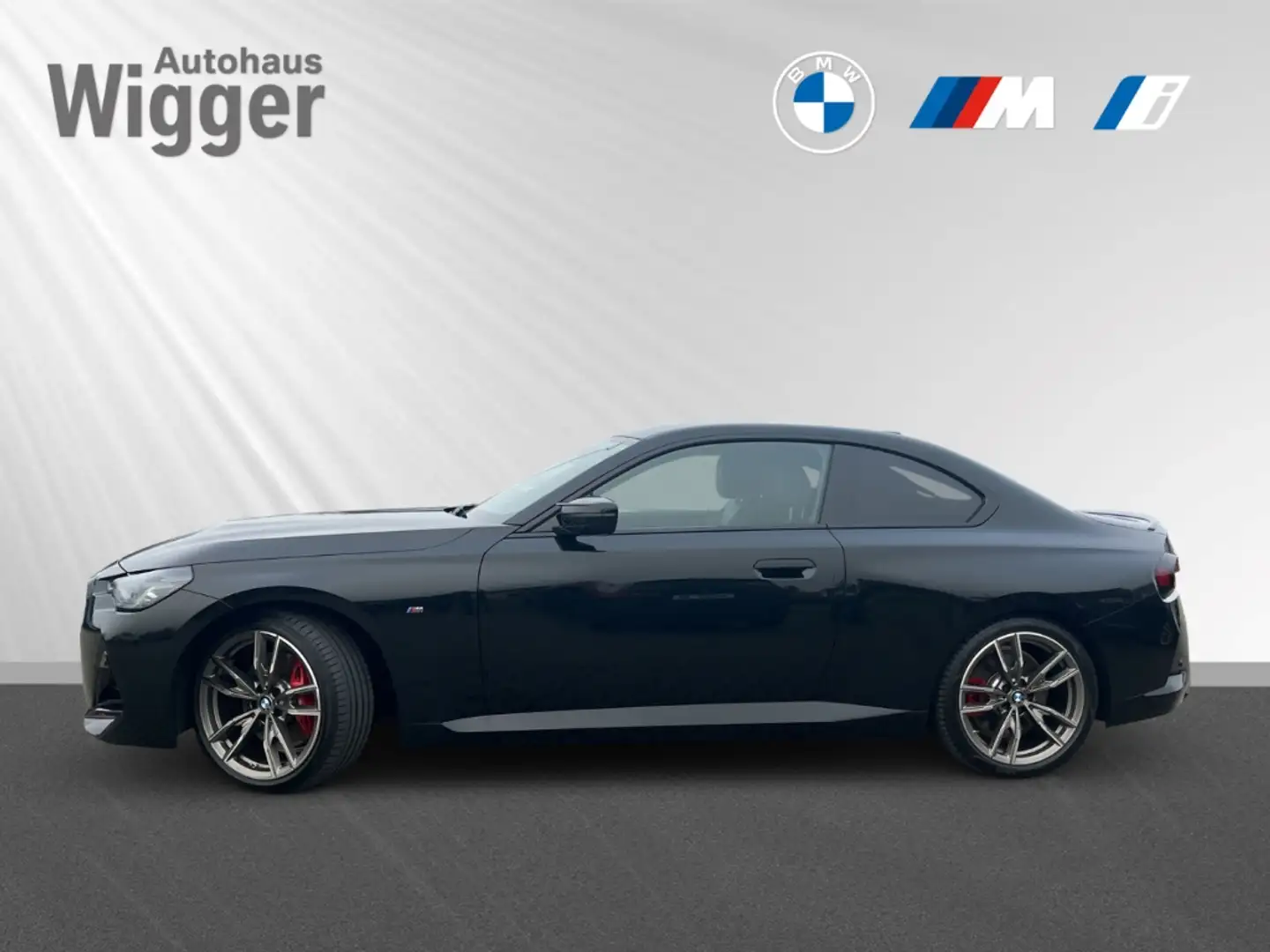 BMW 240 Coupe/Nav/M Sport Pro/HarmanKardon/LED/ACC Zwart - 2