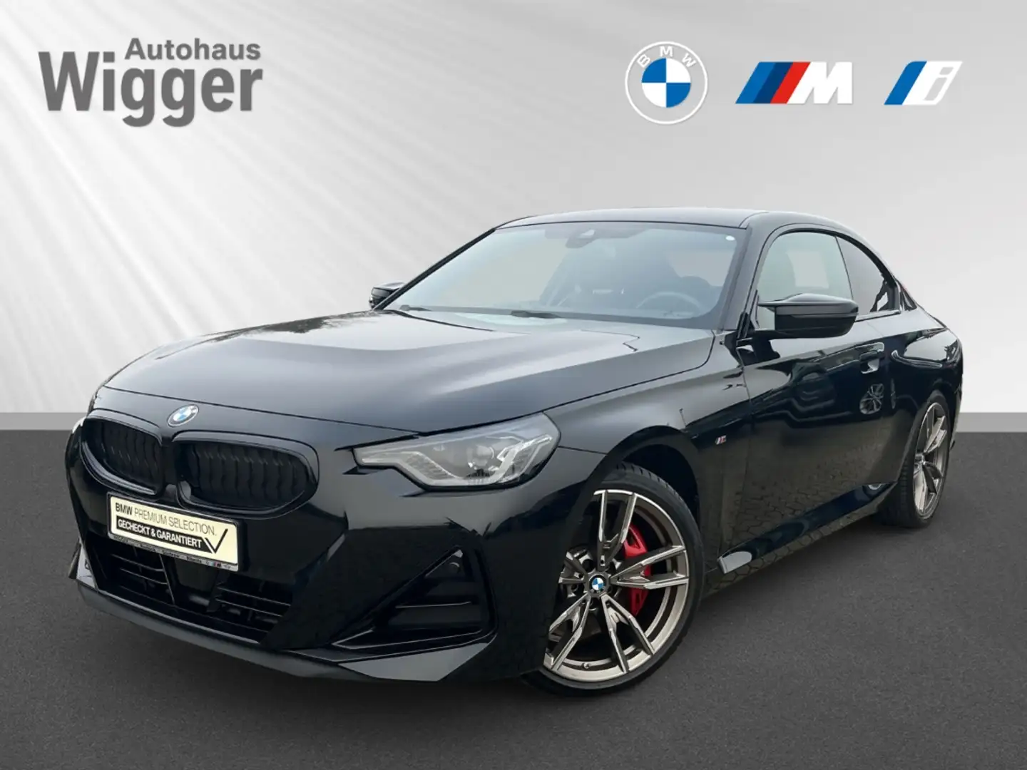 BMW 240 Coupe/Nav/M Sport Pro/HarmanKardon/LED/ACC Zwart - 1