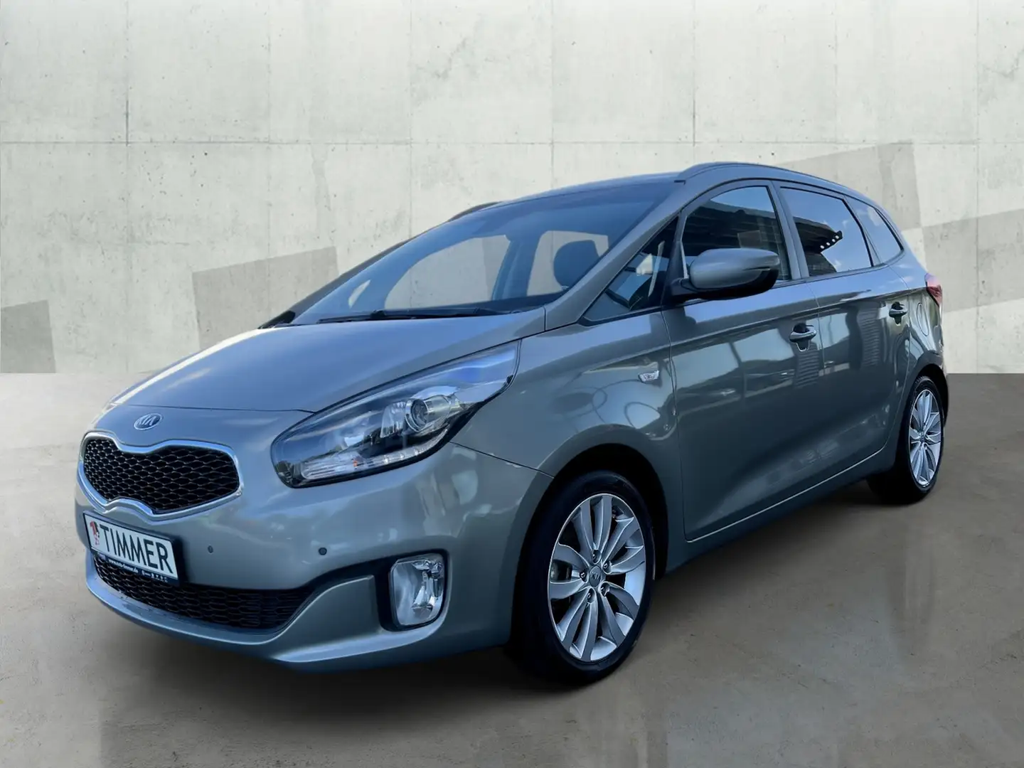 Kia Carens 1,7 CRDI 85KW (116PS) 6-Gang*AHK*NAVI*SHZ*PDC*LEN Grijs - 2