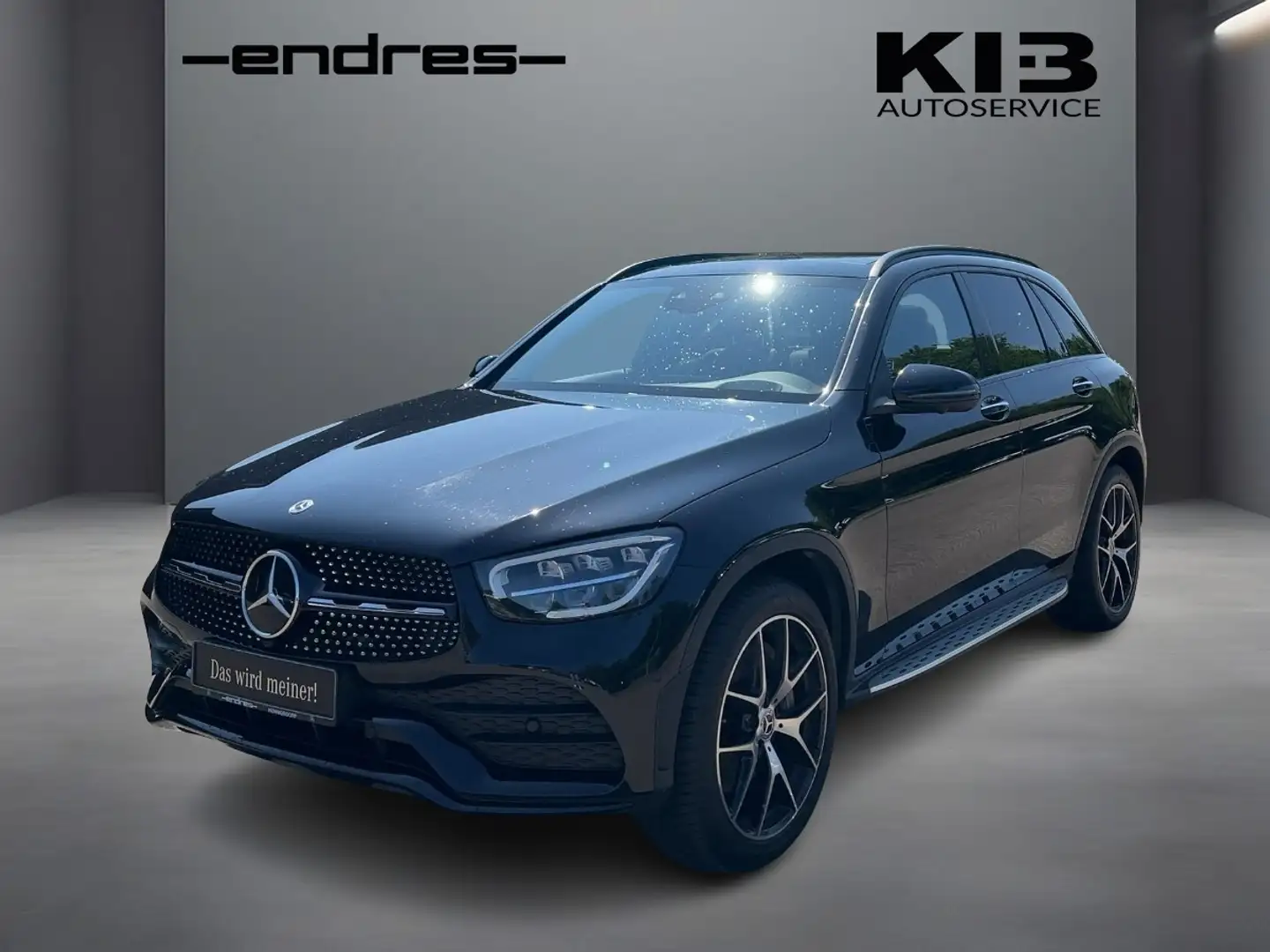 Mercedes-Benz GLC 300 de 4Matic AMG Line +Wide+MBUX+Pano+LED Nero - 1