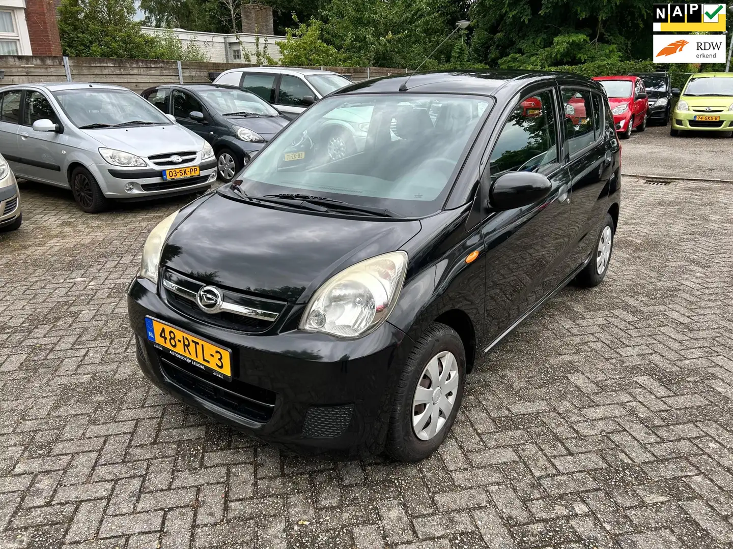 Daihatsu Cuore 1.0 Comfort Plus //5Drs //Airco //97.000 km Zwart - 1