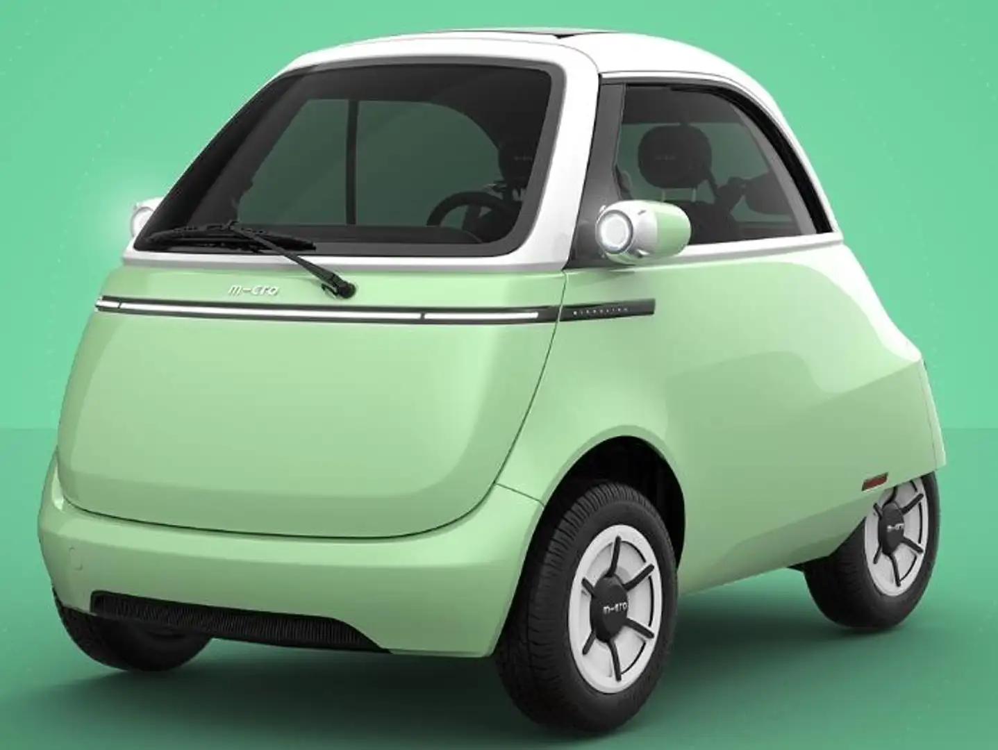 Micro Microlino Premium & Cool 12,5 kW Long Range*Schiebedach*USB* Grün - 1