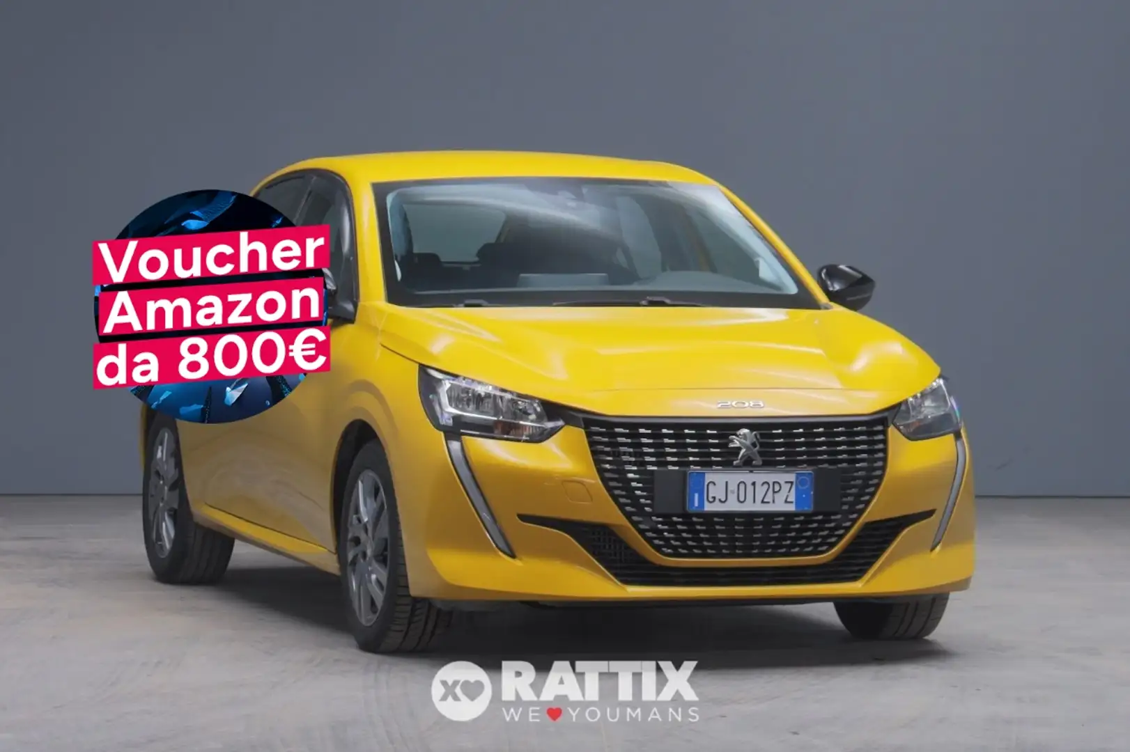 Peugeot 208 1.5 BlueHDI 100CV Active Pack Jaune - 1