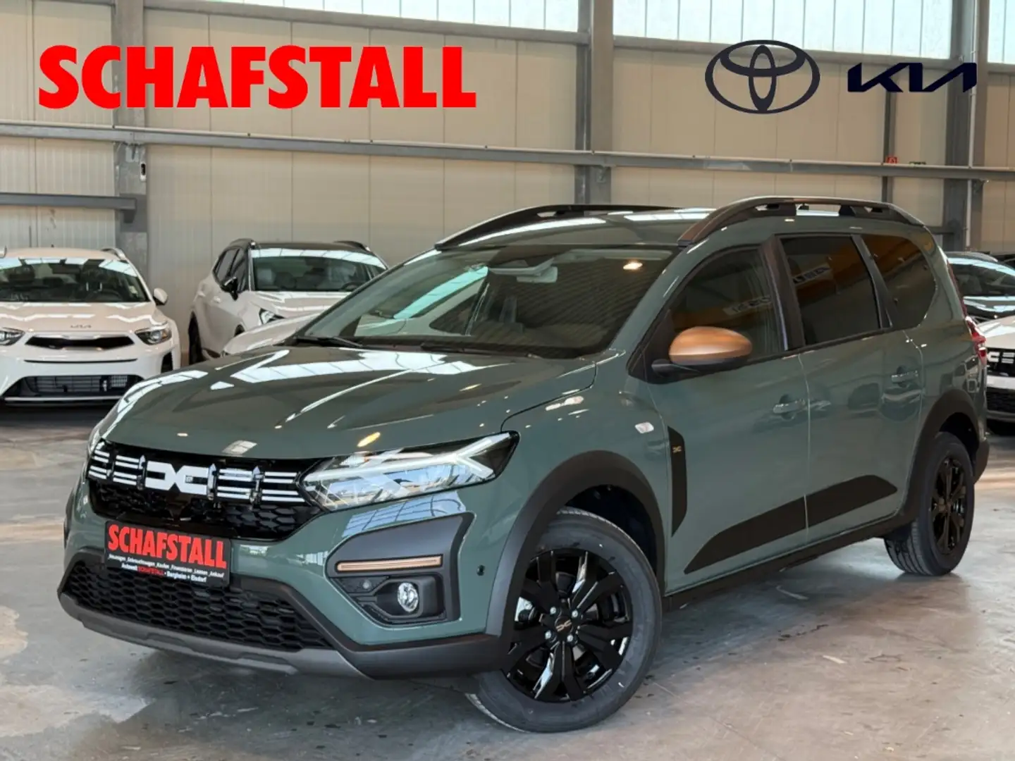 Dacia Jogger Extreme+ TCe 100 ECO-G 7-Sitzer/PDC v+h Kamera Groen - 1