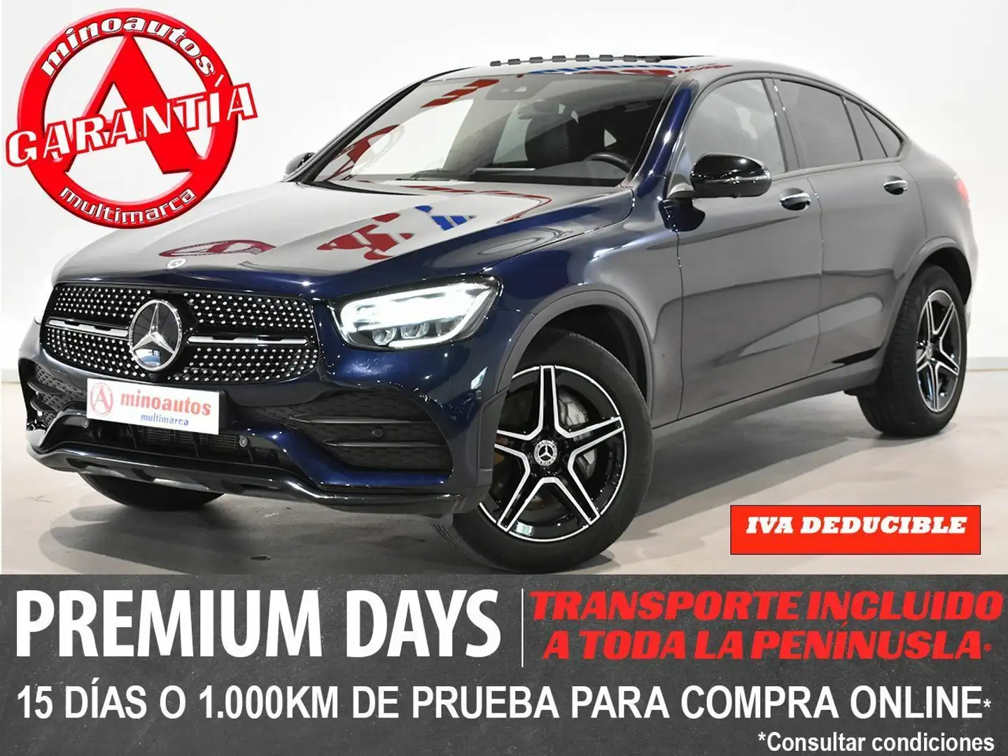 Mercedes-Benz GLC 300 DE 306 CV 4MATIC 9G-TRONIC AMG LINE Blauw - 1