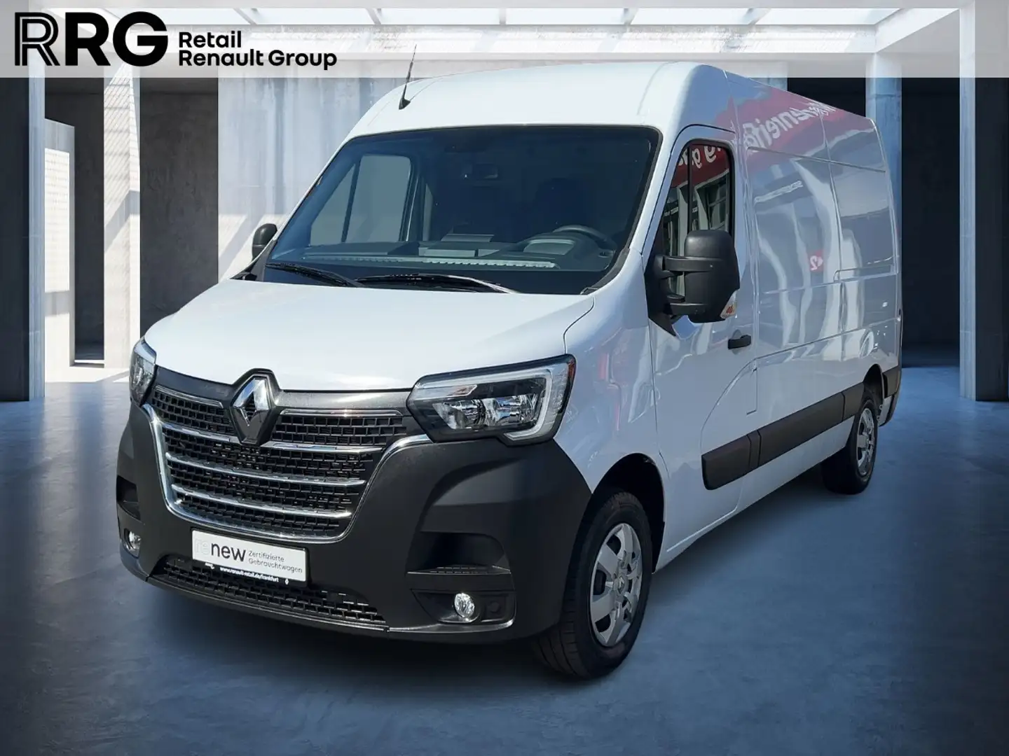Renault Master KASTEN 3,5t BLUE dCi 135 L2H2 HKa KLIMA Weiß - 1