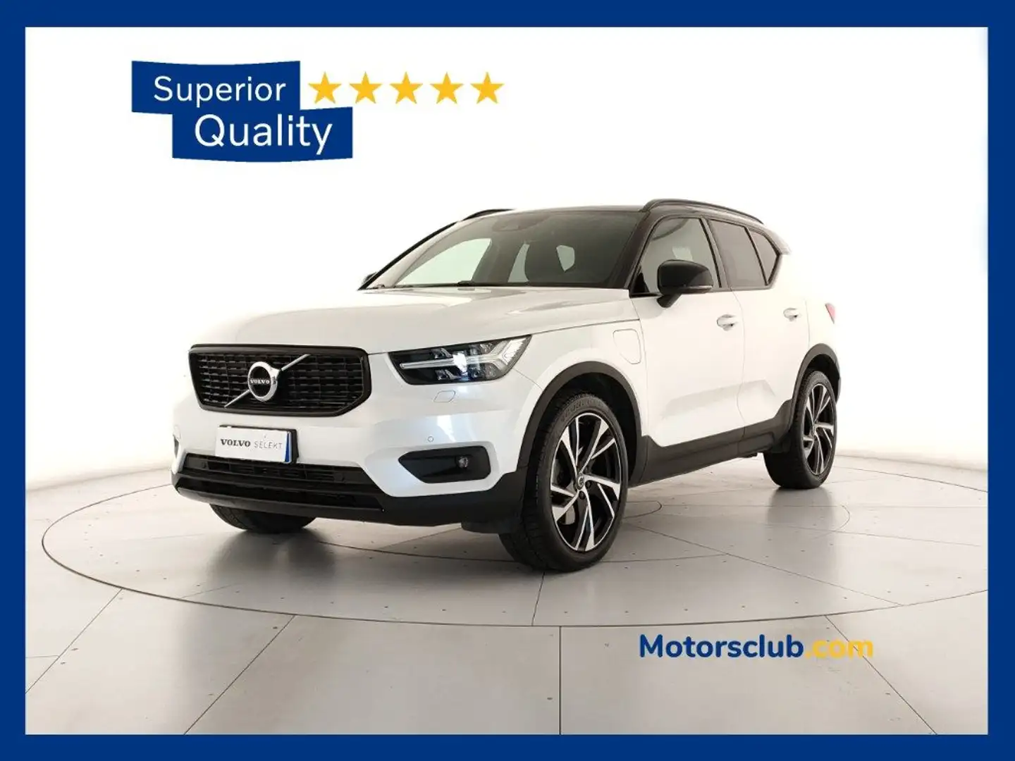 Volvo XC40 T5 Recharge Plug-in Hybrid R-design Bianco - 1