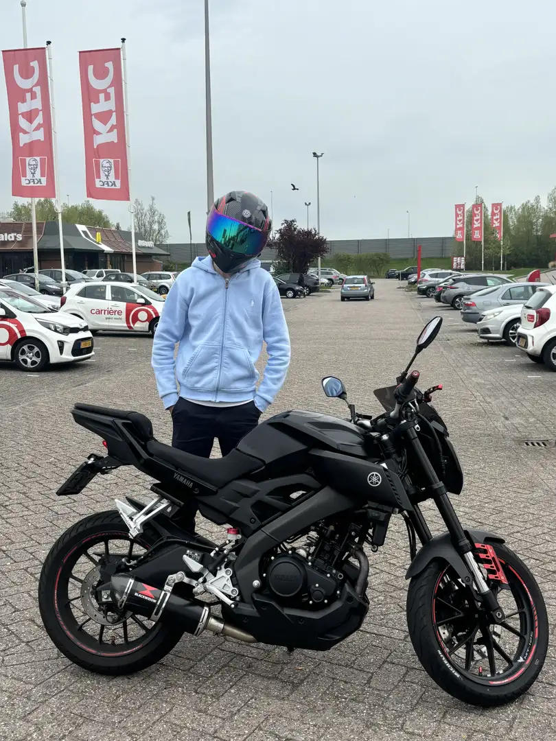 Yamaha MT-125 a1 125cc Zwart - 1