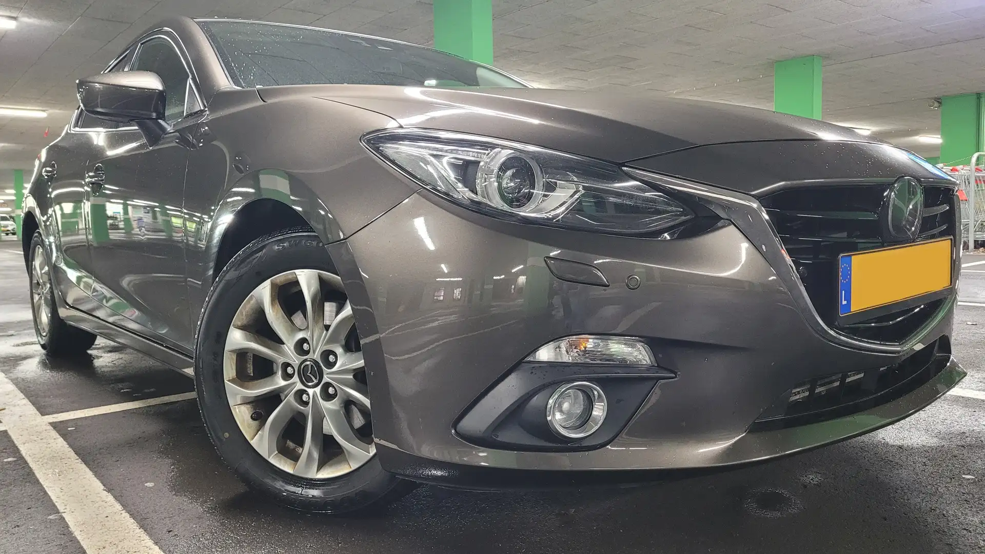 Mazda 3 3 SKYACTIV-D 150 Automatik Sports-Line Brun - 1