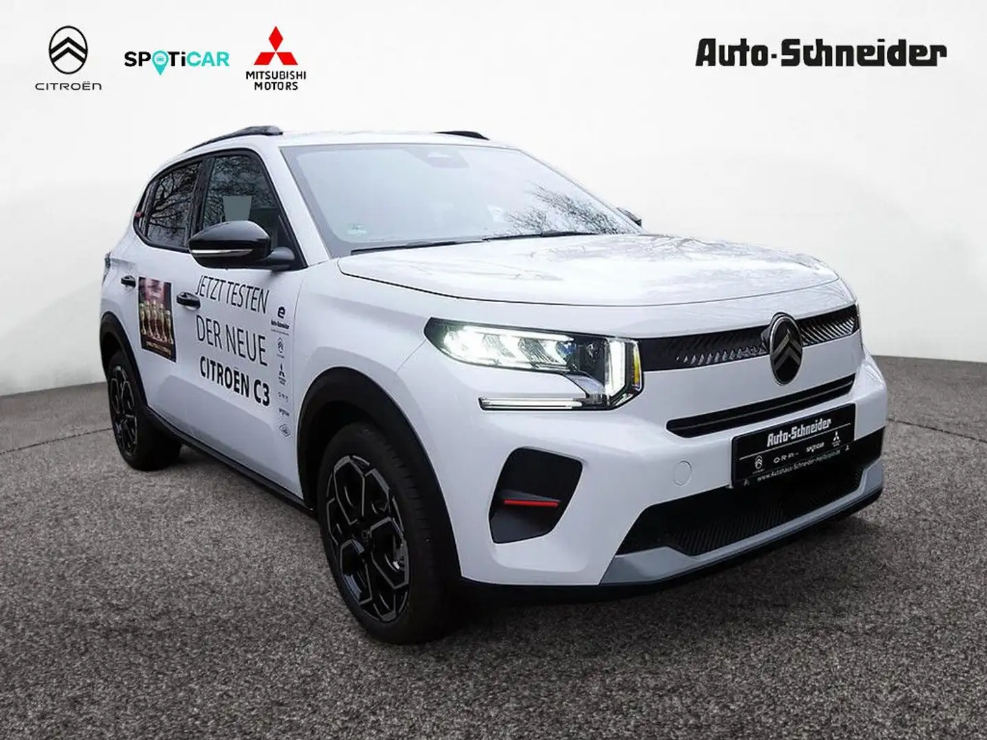 Citroen ë-C3 KLIMA PDC KAMERA NAVI LED Alb - 2