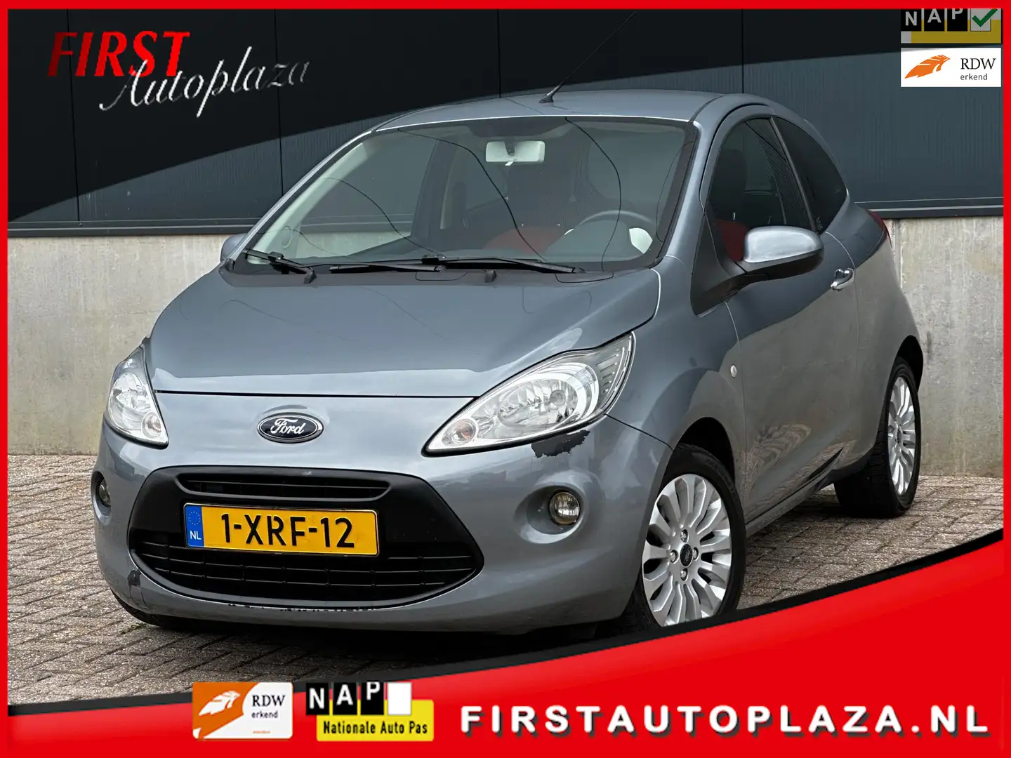 Ford Ka/Ka+ 1.2 Titanium X start/stop STOELVERWARMING/AIRCO Grijs - 1