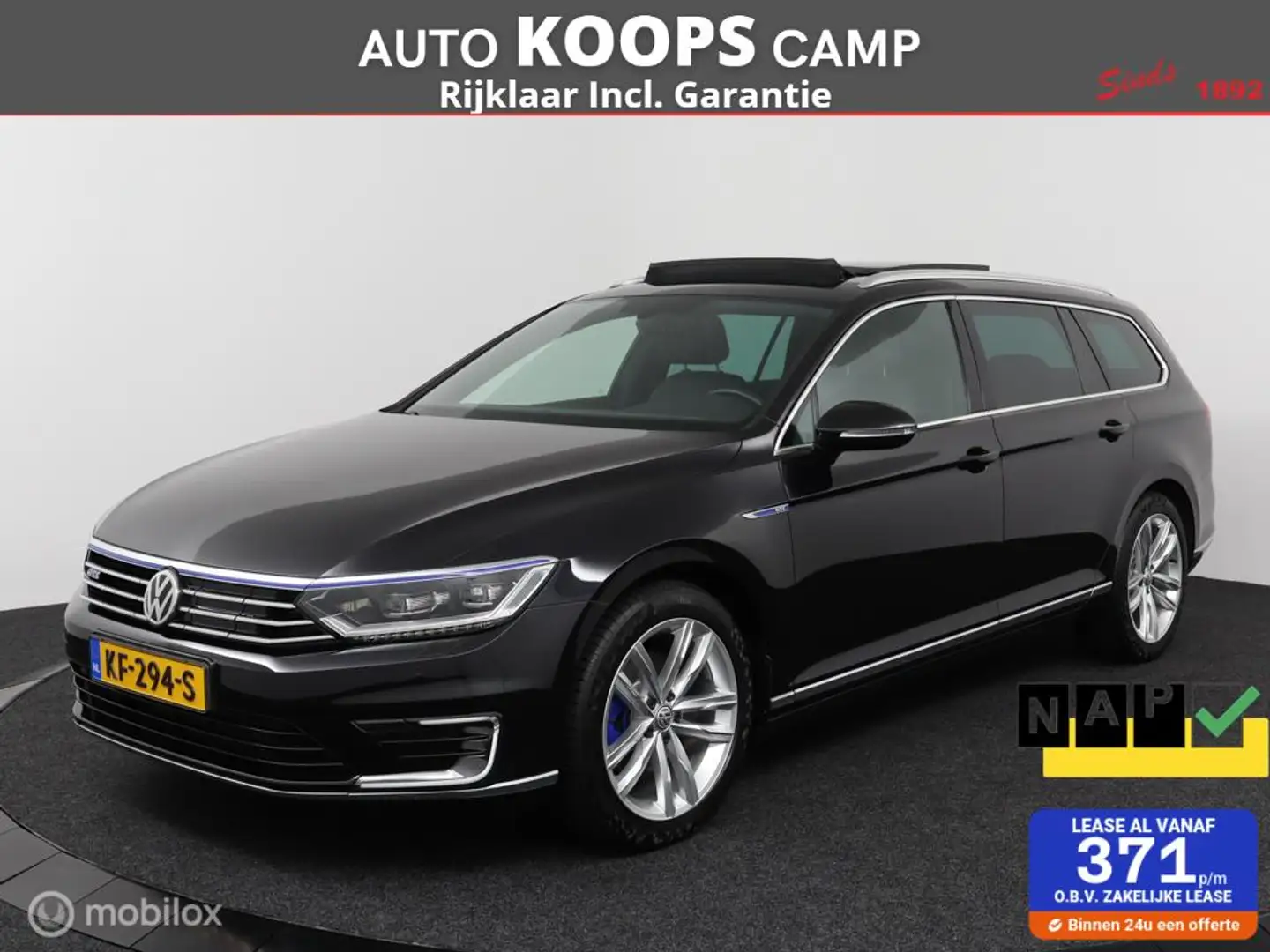 Volkswagen Passat Variant GTE 1.4 TSI 204PK DSG Highline Plug-In Hybrid | MA Zwart - 1