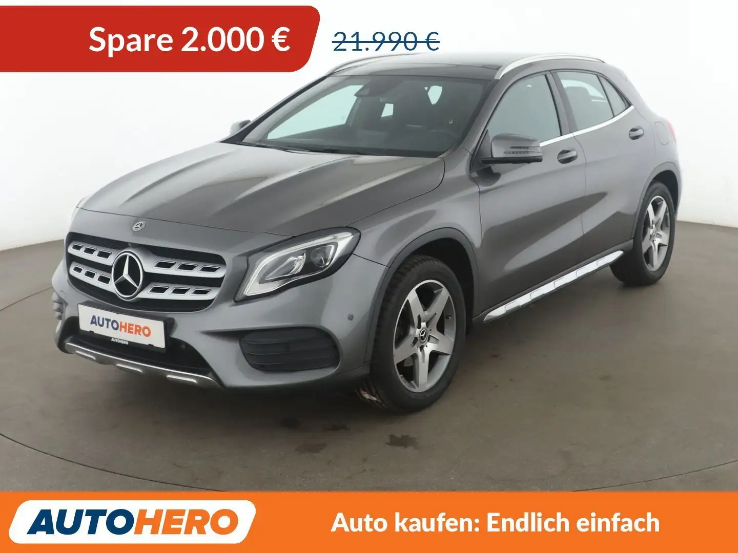 Mercedes-Benz GLA 200 AMG Line Aut.*LED*NAVI*TEMPO*PDC*SHZ*KLIMA* Grau - 1