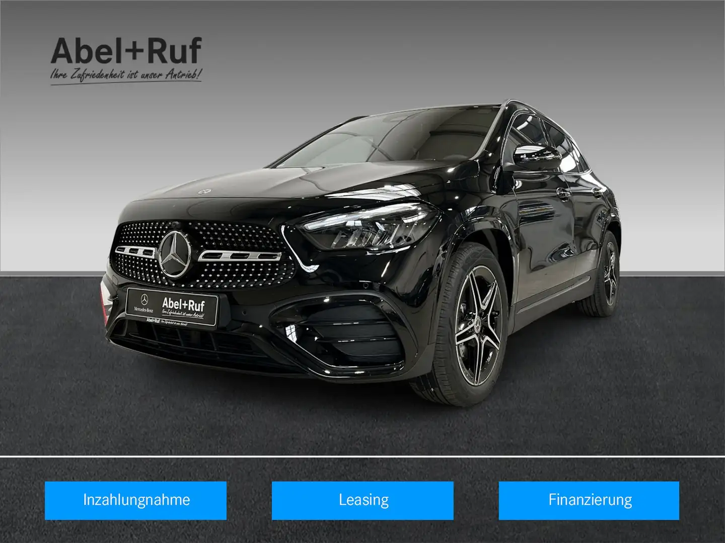 Mercedes-Benz GLA 200 d AMG+DISTRO+LED+NIGHT+LrHz+TotW+AHK+360 Schwarz - 1