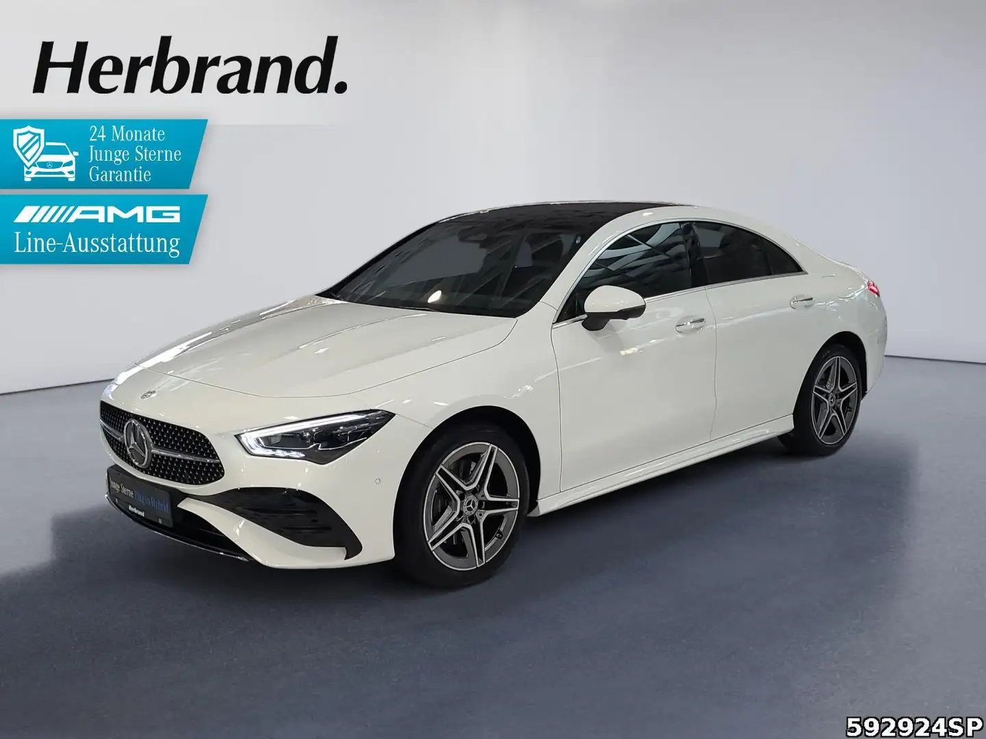 Mercedes-Benz CLA 250 e Panorama Multibeam 360° Keyless LHZ . Blanc - 1