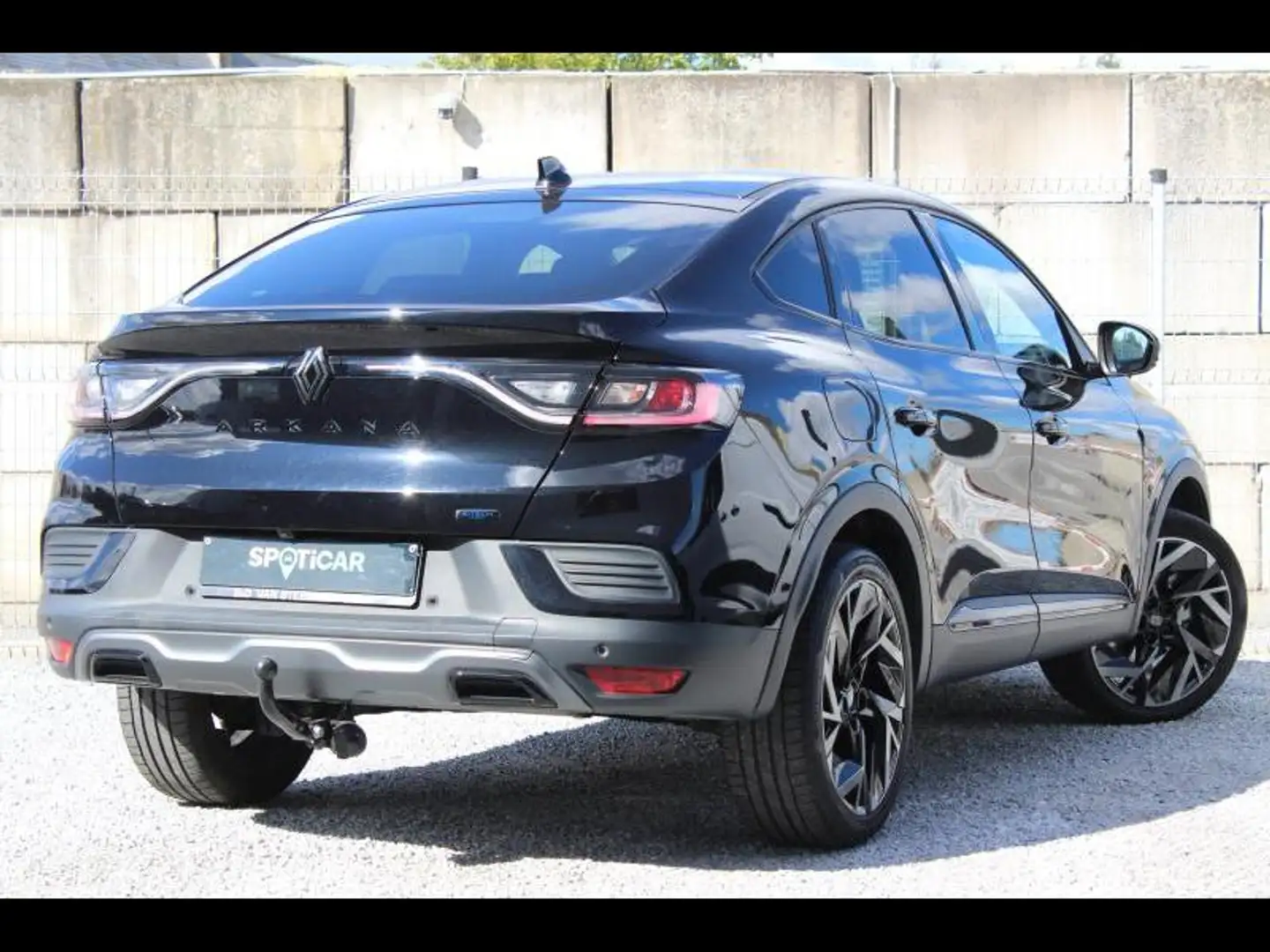 Renault Arkana Alpine Hybrid -GPS-CAM360°-CARPLAY- Schwarz - 2