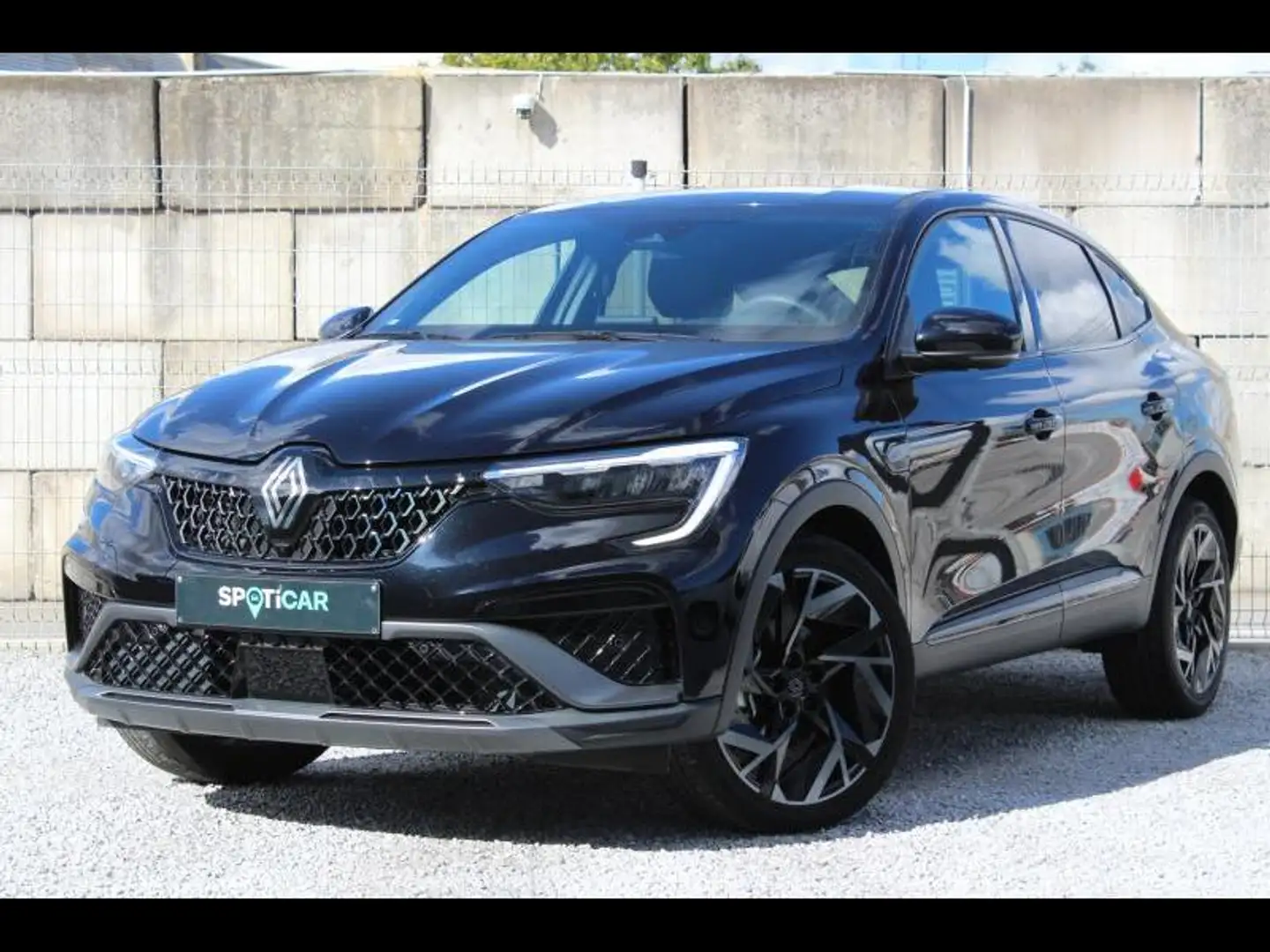 Renault Arkana Alpine Hybrid -GPS-CAM360°-CARPLAY- Schwarz - 1