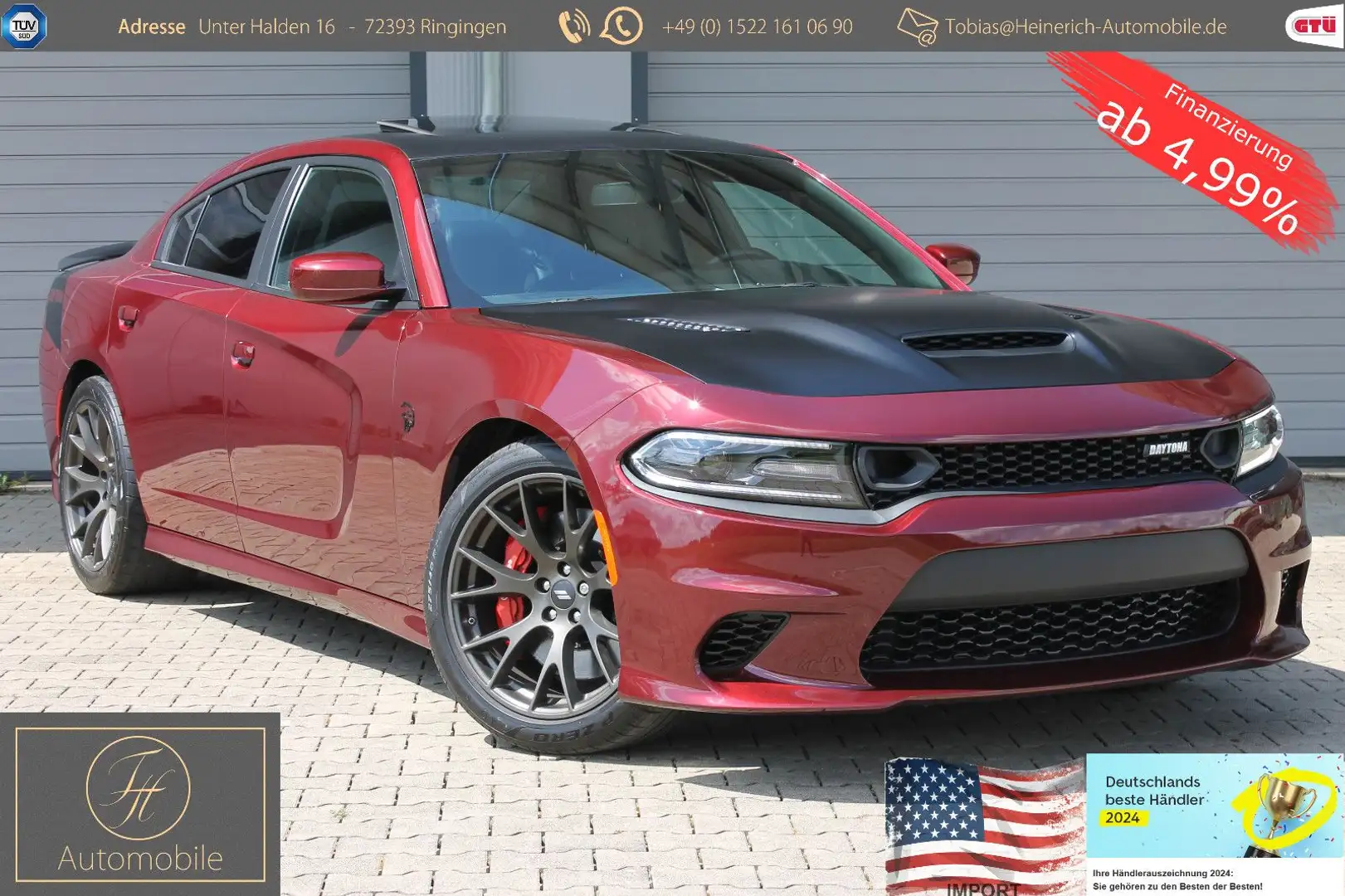 Dodge Charger *6.4 Hemi*DAYTONA*Navi*Alpine*Sitzklima Rouge - 1