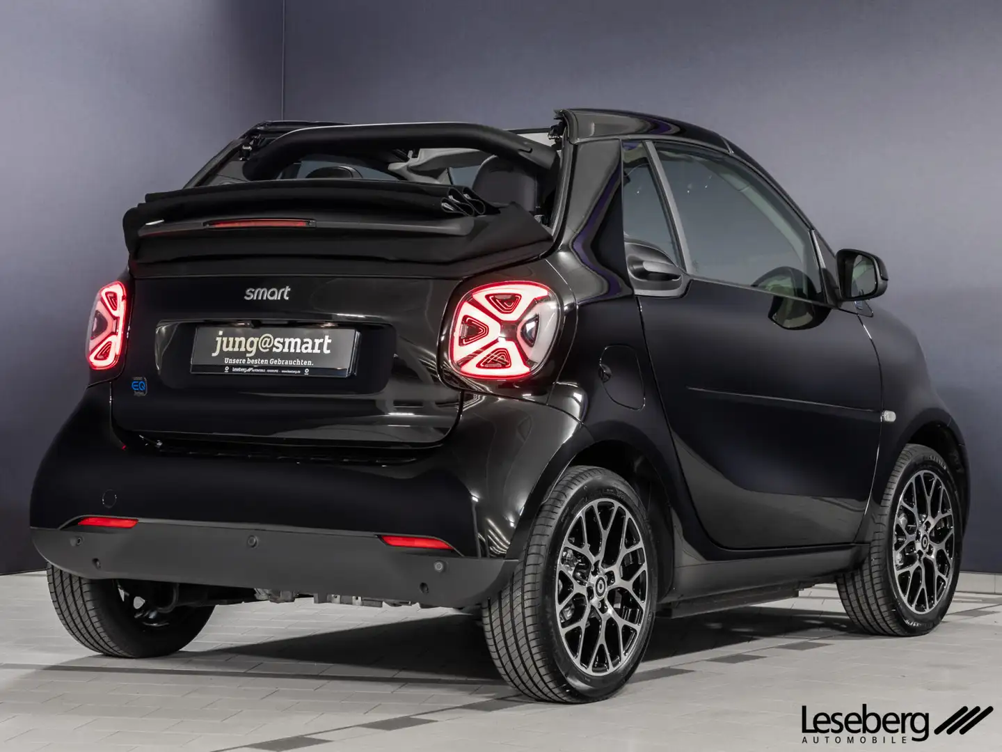 smart forTwo ForTwo Cabrio EQ Prime LED/22 kW/Kamera/JBL/DAB/ Schwarz - 2