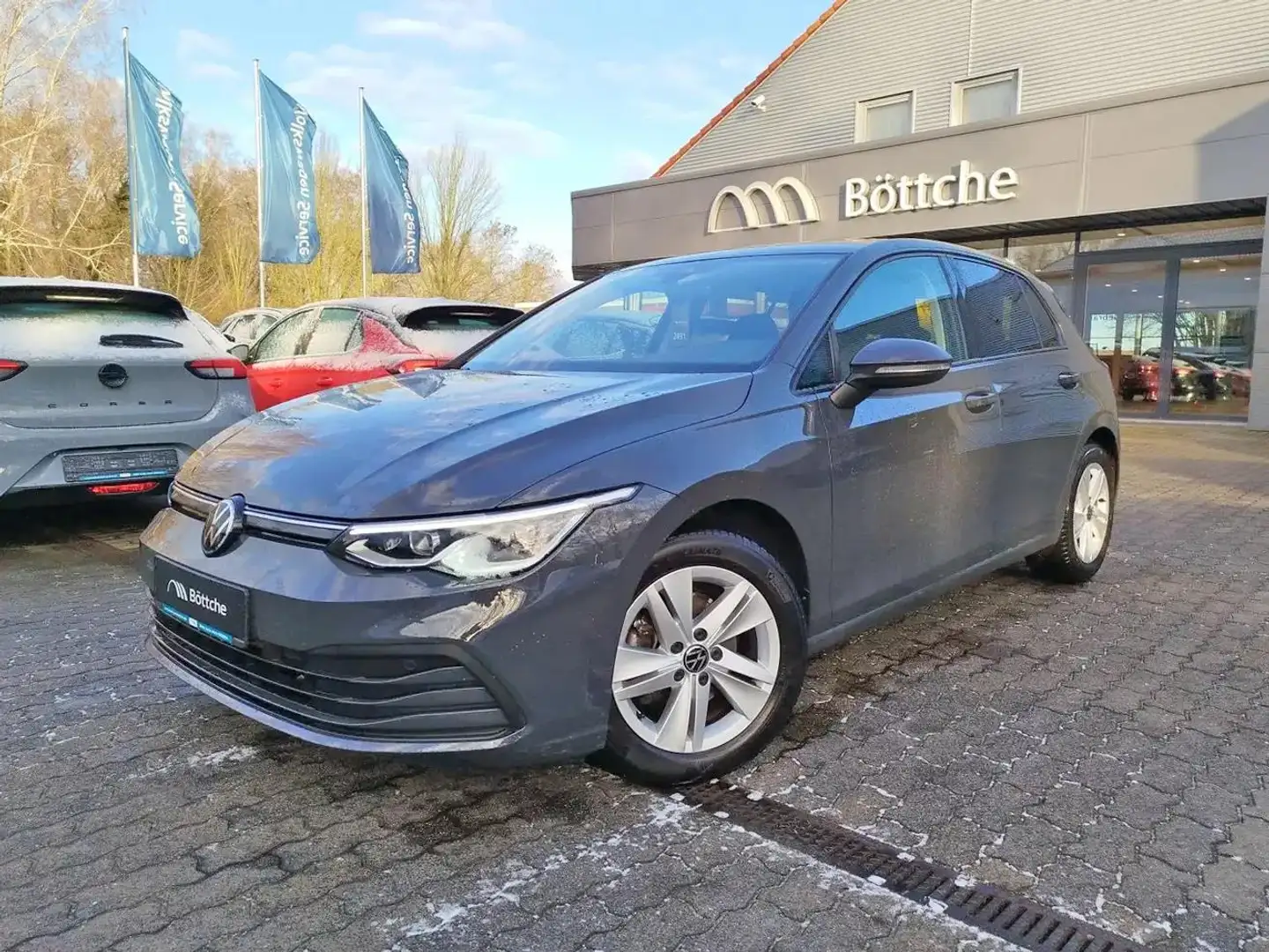 Volkswagen Golf Life 1.5 TSI 20xVORHANDEN!! ACC*NAVI*SITZHEIZUNG Gris - 2