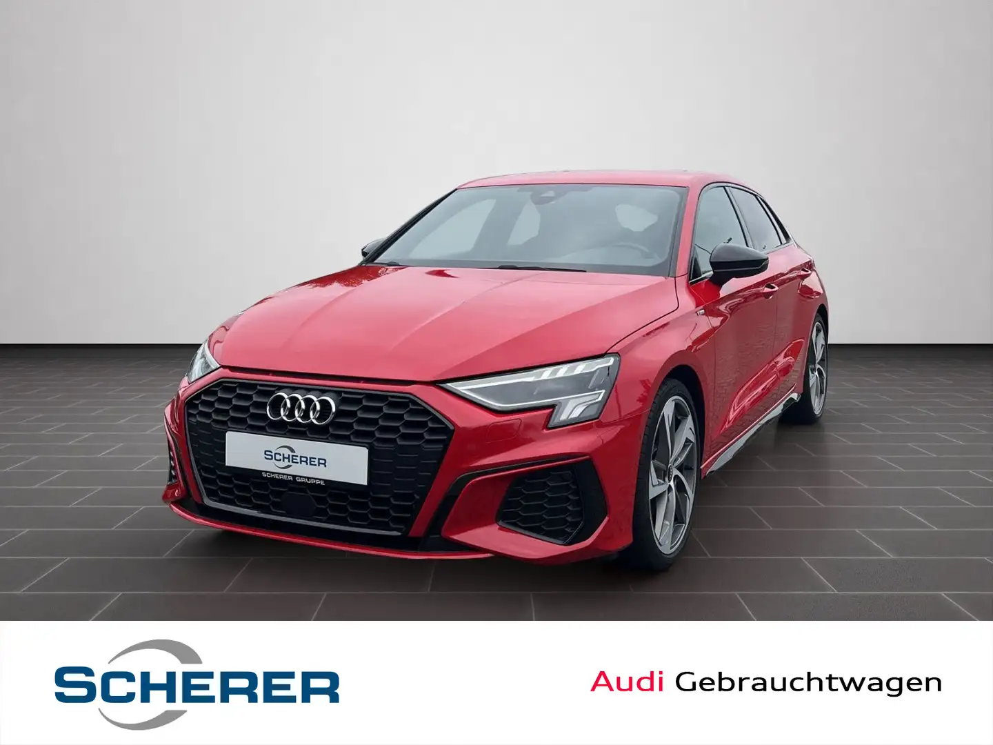 Audi A3 35 TFSI Sportback S line Navi, RFK, Rot - 1