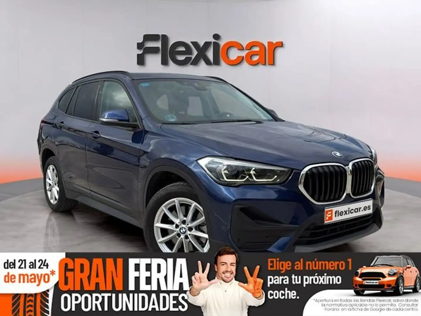 BMW X1 xDrive 20dA Azul - 1