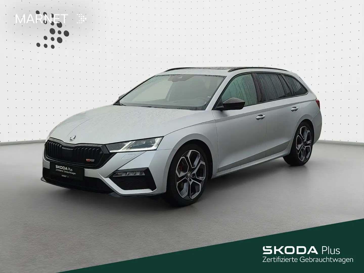 Skoda Octavia Combi 2.0 TDI DSG RS Plus 4x4 Navi*AHK*P Silber - 1