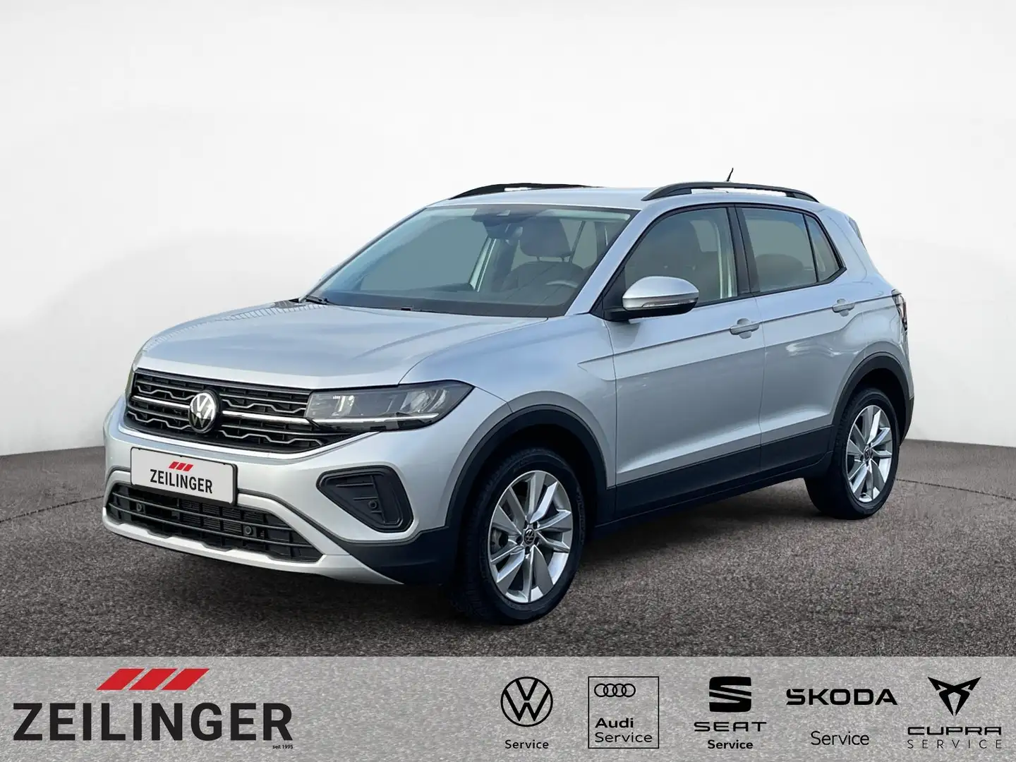 Volkswagen T-Cross Life TSI DSG|ACC|SITZHEIZUNG|17"|CLIMATR Silber - 1