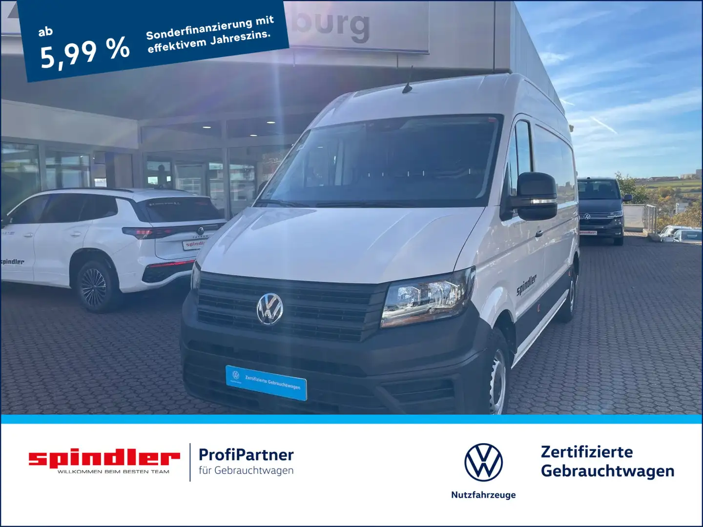 Volkswagen Crafter 35 Kasten L2H2/ Bluetooth, App, AHK, RFK Weiß - 1