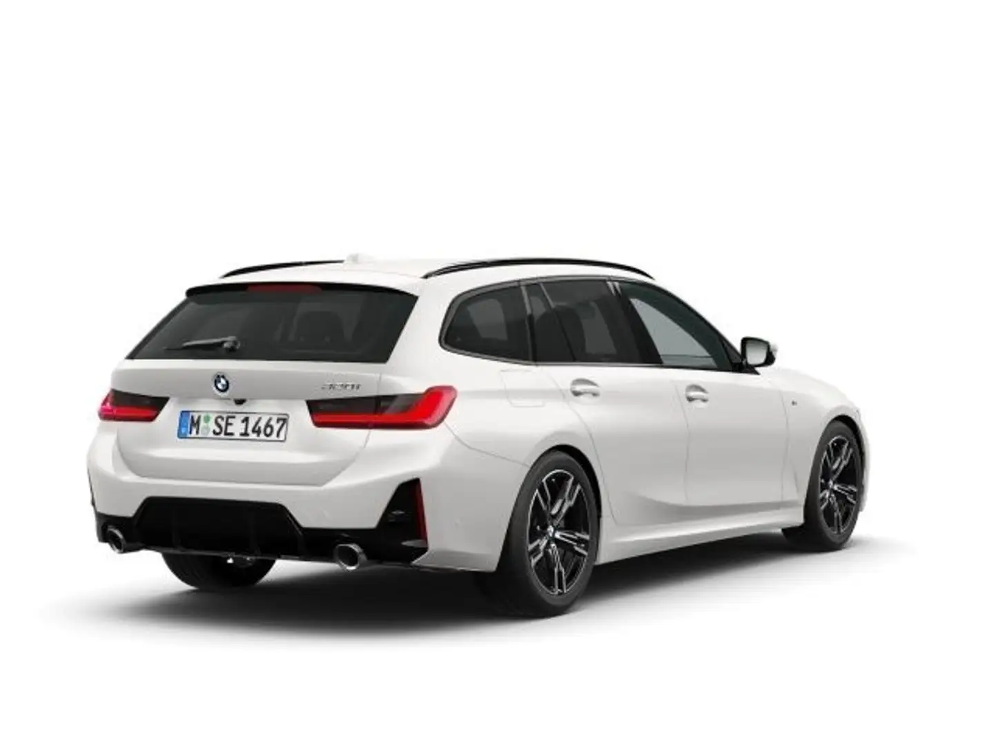 BMW 320 i Touring Auto M Sportpaket Sport Aut. HIFI Bianco - 2